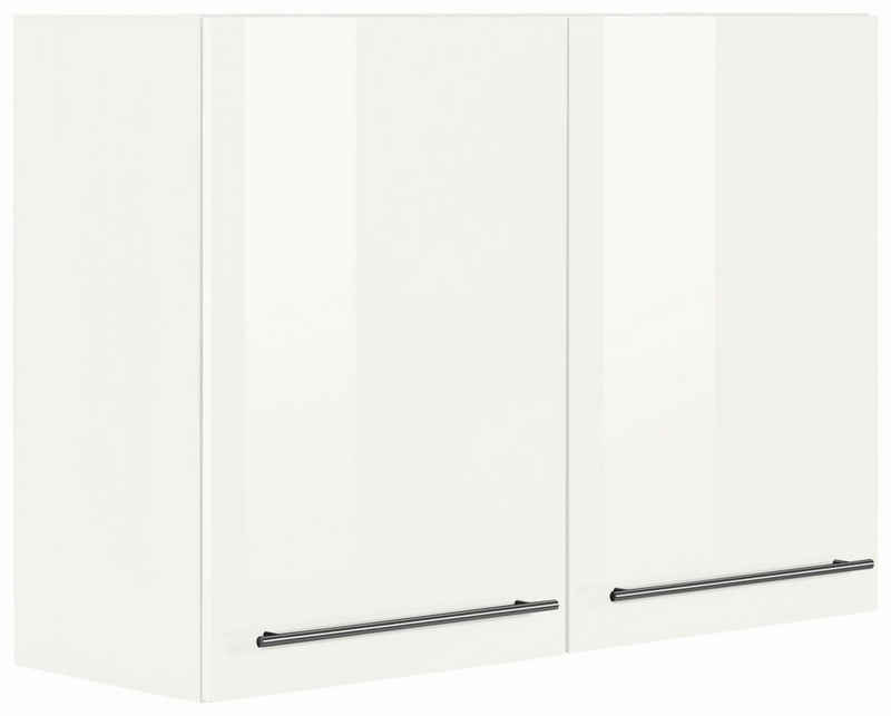 OPTIFIT Hängeschrank Bern Breite 100 cm, 70 cm hoch, 2 Türen, mit Metallgriffen