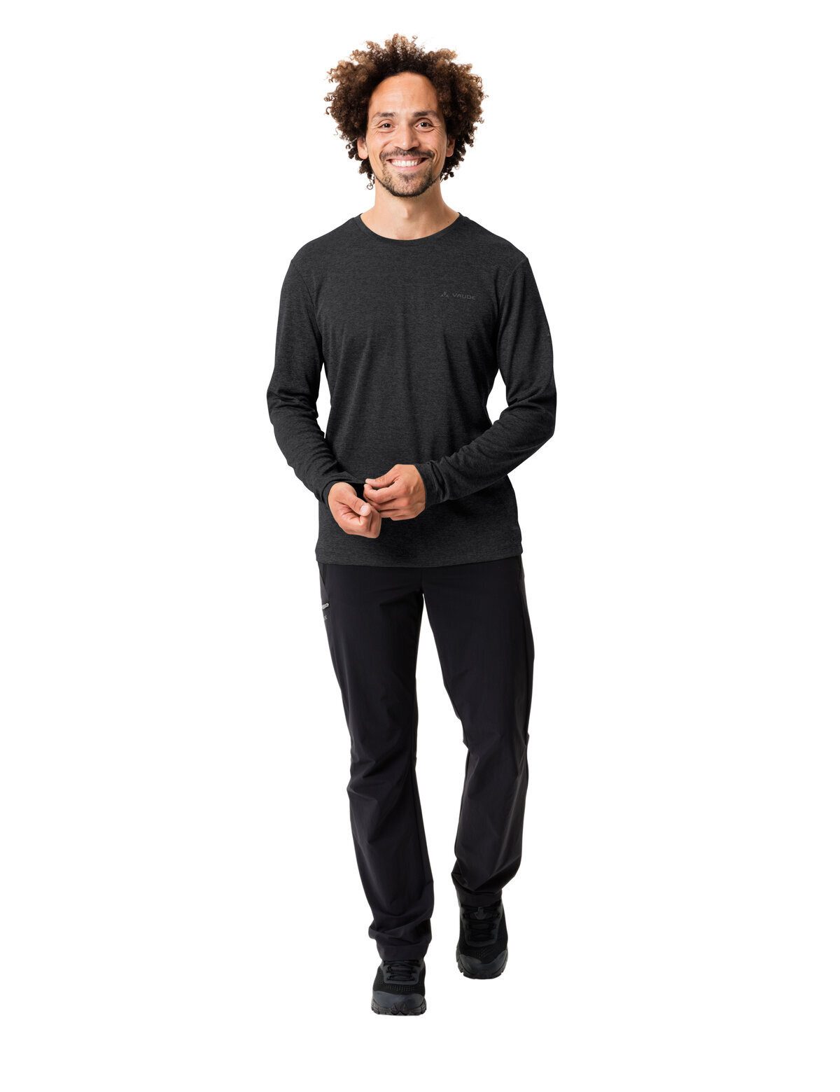 VAUDE T-Shirt Men's Essential LS T-Shirt (1-tlg) schnelltrocknendes und funktionelles Shirt