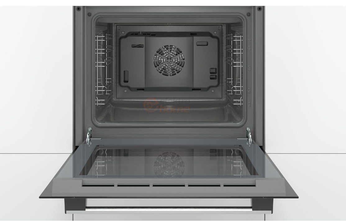 BOSCH Induktions Herd-Set BOSCH Backofen Teleskopauszug mit Induktionskochfeld - autark 60 cm