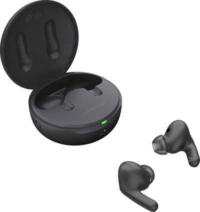 LG »TONE Free DFP9« In-Ear-Kopfhörer (Active Noise Cancelling (ANC), True Wireless, Google Assistant, Siri, Bluetooth, MERIDIAN-Sound, UVnano)
