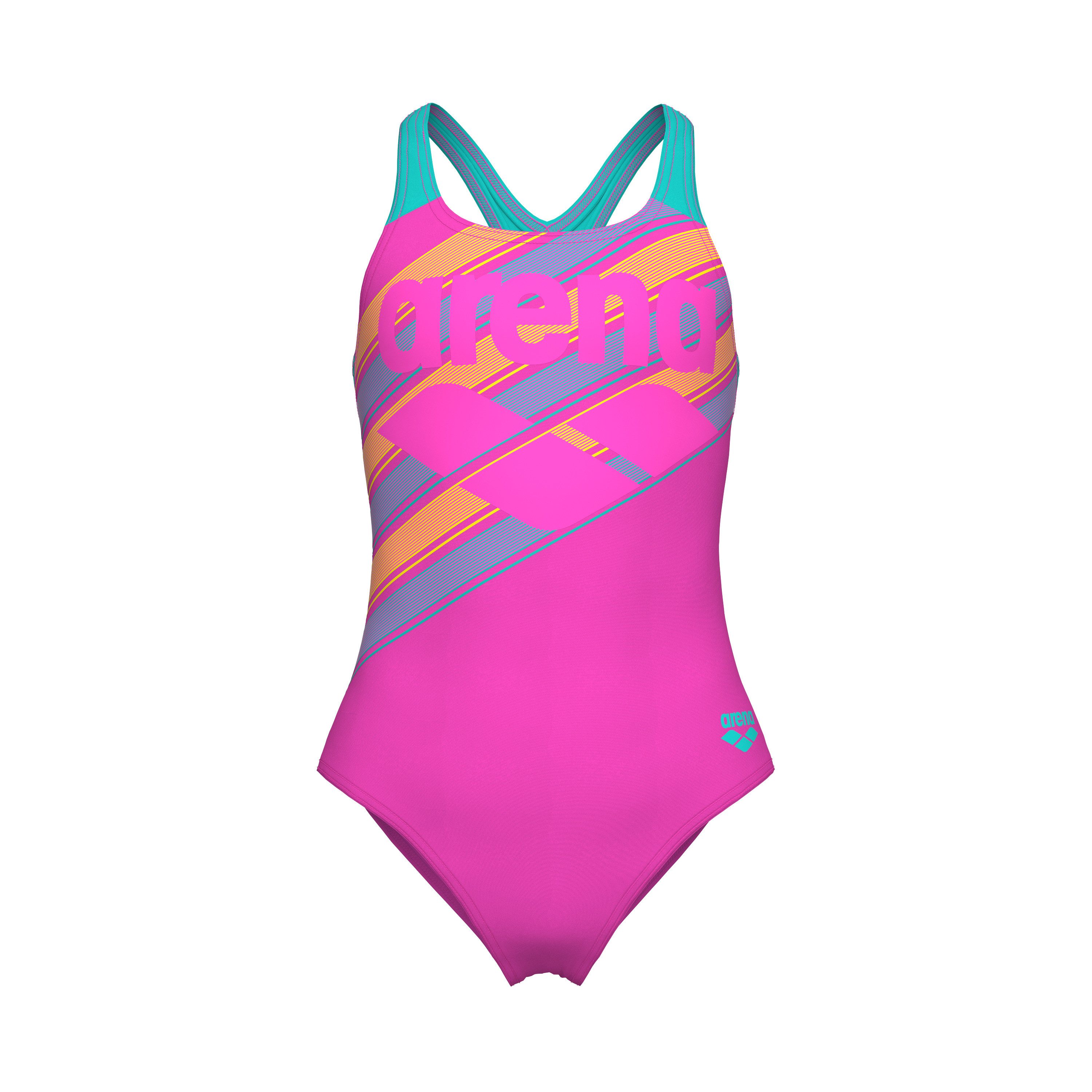 Arena Badeanzug G ARENA LINES SWIMSUIT SWIM PRO BACK L UV-Schutz UPF 50+