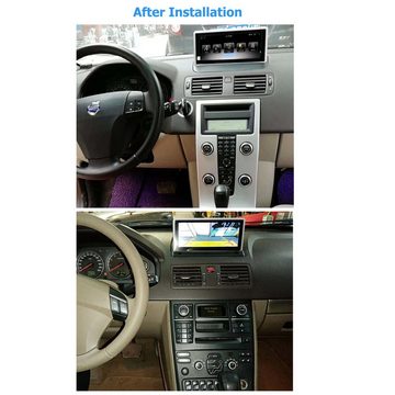 TAFFIO Für Volvo S40 C30 C70 V50 (04-13) 10.25" Touchscreen Android Carplay Einbau-Navigationsgerät