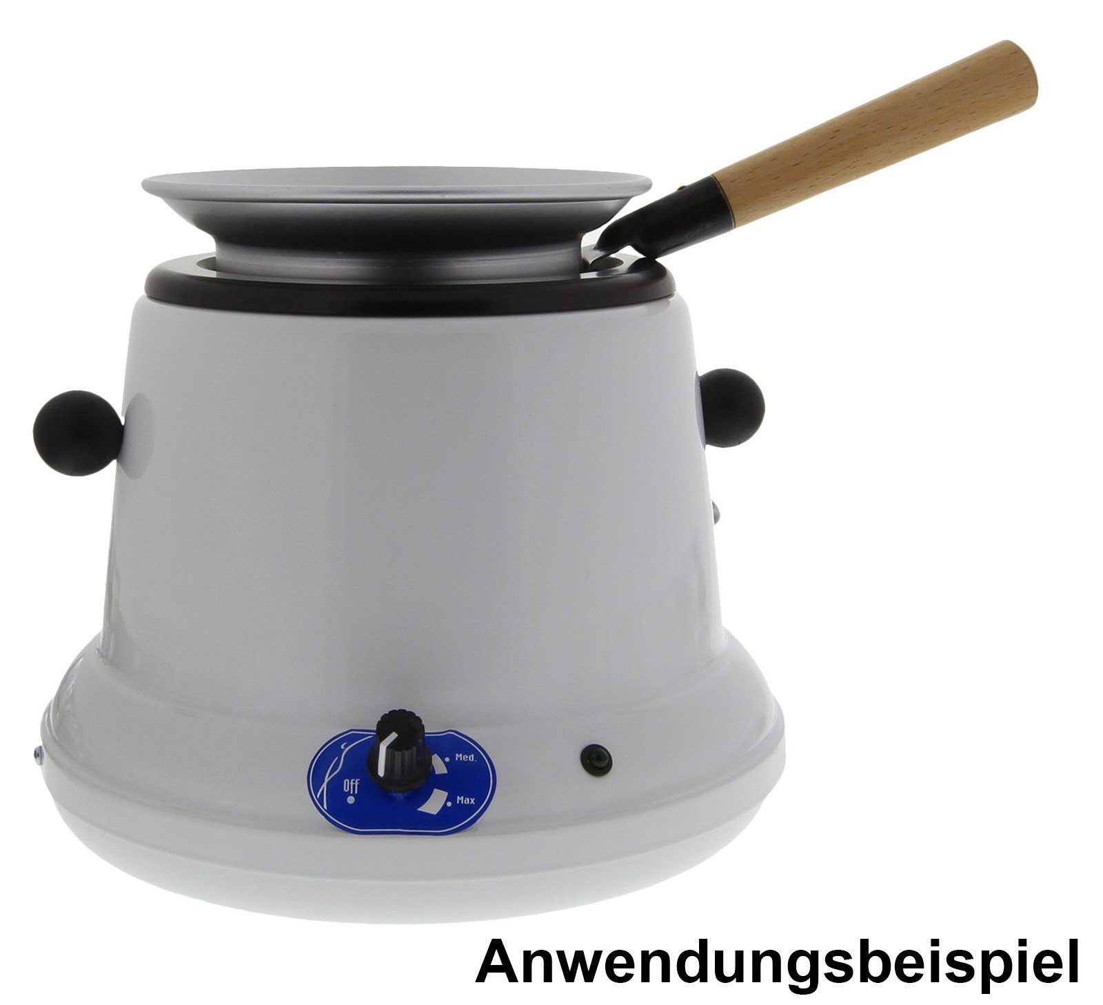 Kosmetex Körperrasierer Kosmetex Wachserwärmer für 800ml Dosen, Erhitzer für Wachsdosen, Wachsperlen, Wachsscheiben