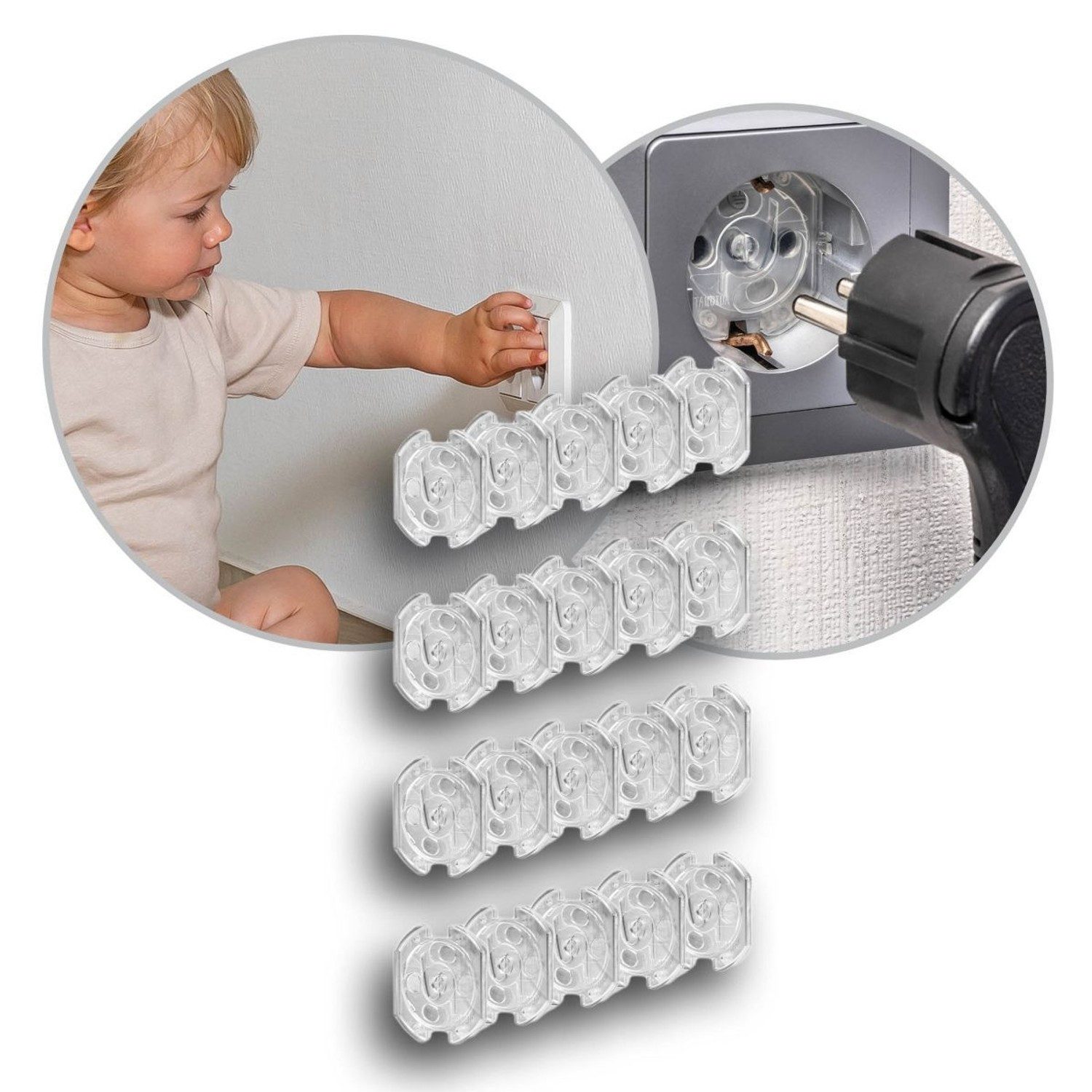 Reer Kindersicherung Transparent, Transparent