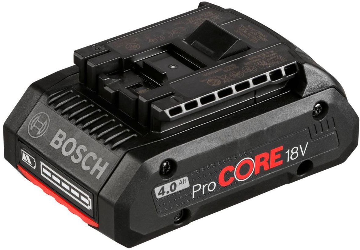 Bosch Professional GBA ProCORE Akku, 18 V, 4,0 Ah, COOLPACK 2.0 Technologie