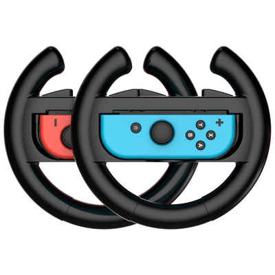 Tadow Lenkrad Controller für Switch,Zubehör für Spiel,Joy-Con-Griff Zubehör Nintendo (Rennspiel-Zubehör,Griff für Mario Kart,Game Grip,Switch-kompatibel)