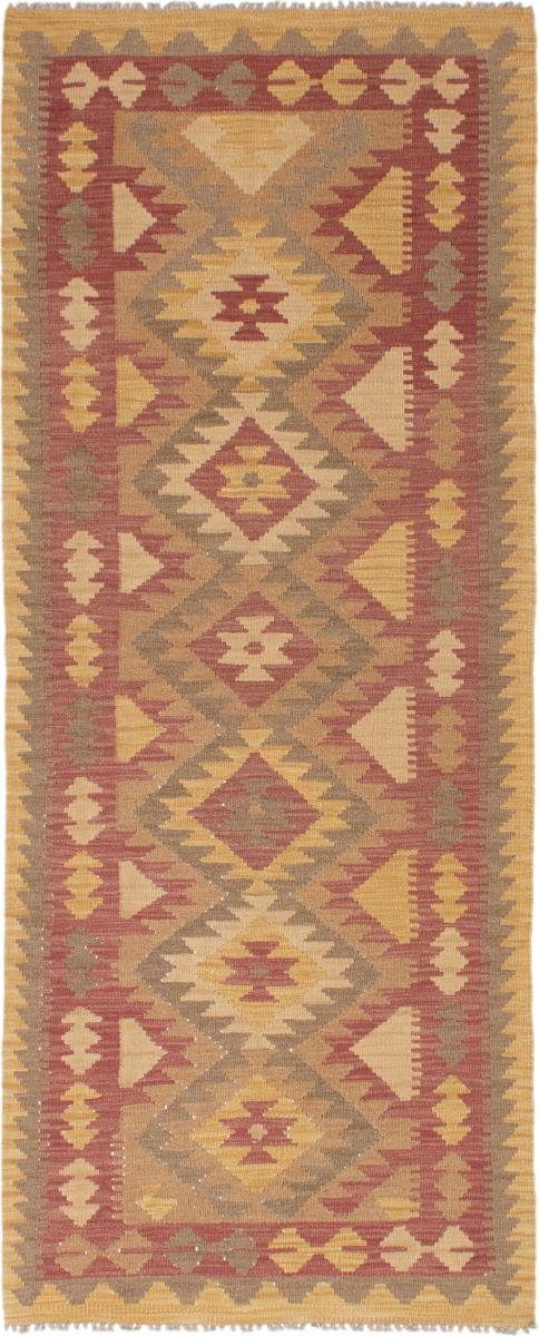 Orientteppich Kelim Afghan 76x191 Handgewebter Orientteppich Läufer, Nain Trading, rechteckig, Höhe: 3 mm | Kurzflor-Teppiche