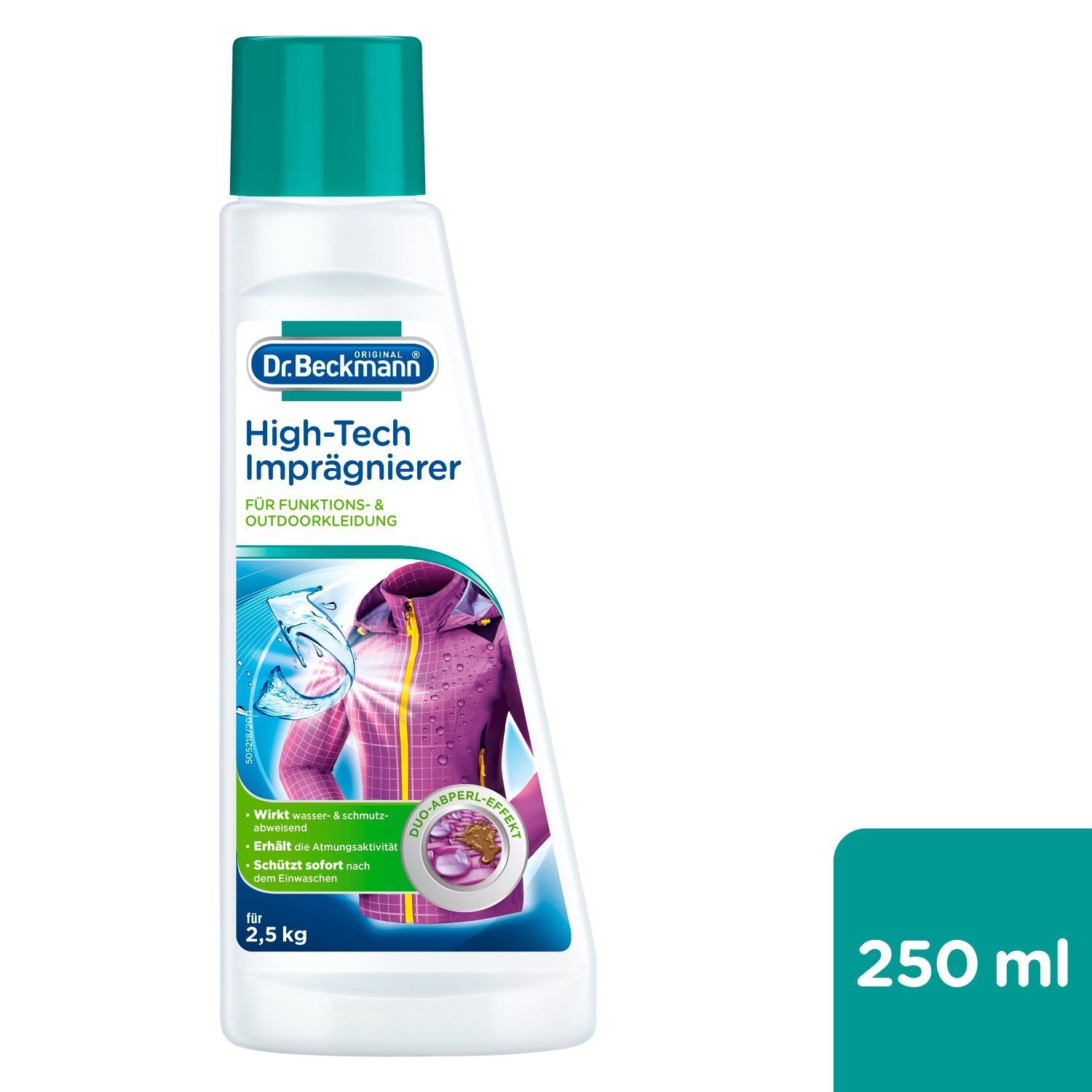 Dr. Beckmann High-Tech Imprägnierer, 1x 250 ml Spezialwaschmittel (1-St)