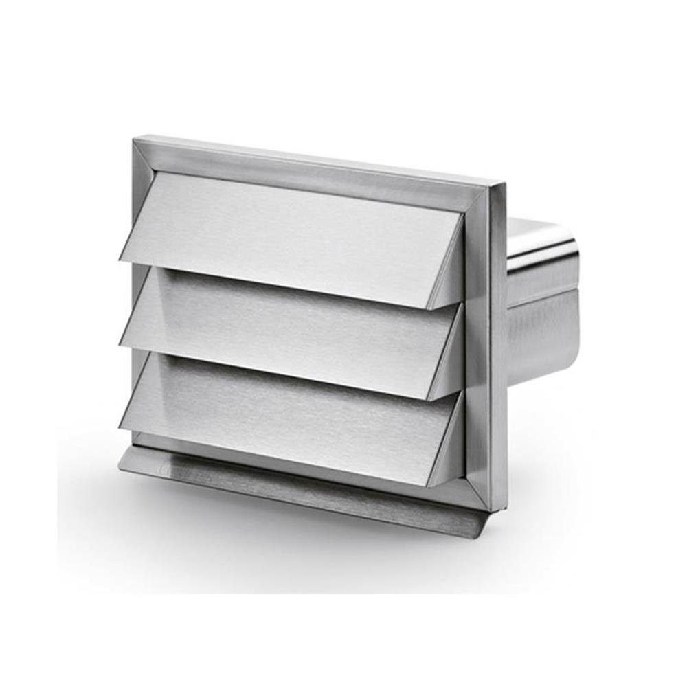 Naber Mauerkasten Naber COMPAIR System Ø 125 E-Jal flow 125 Außenjalousie Edelstahl