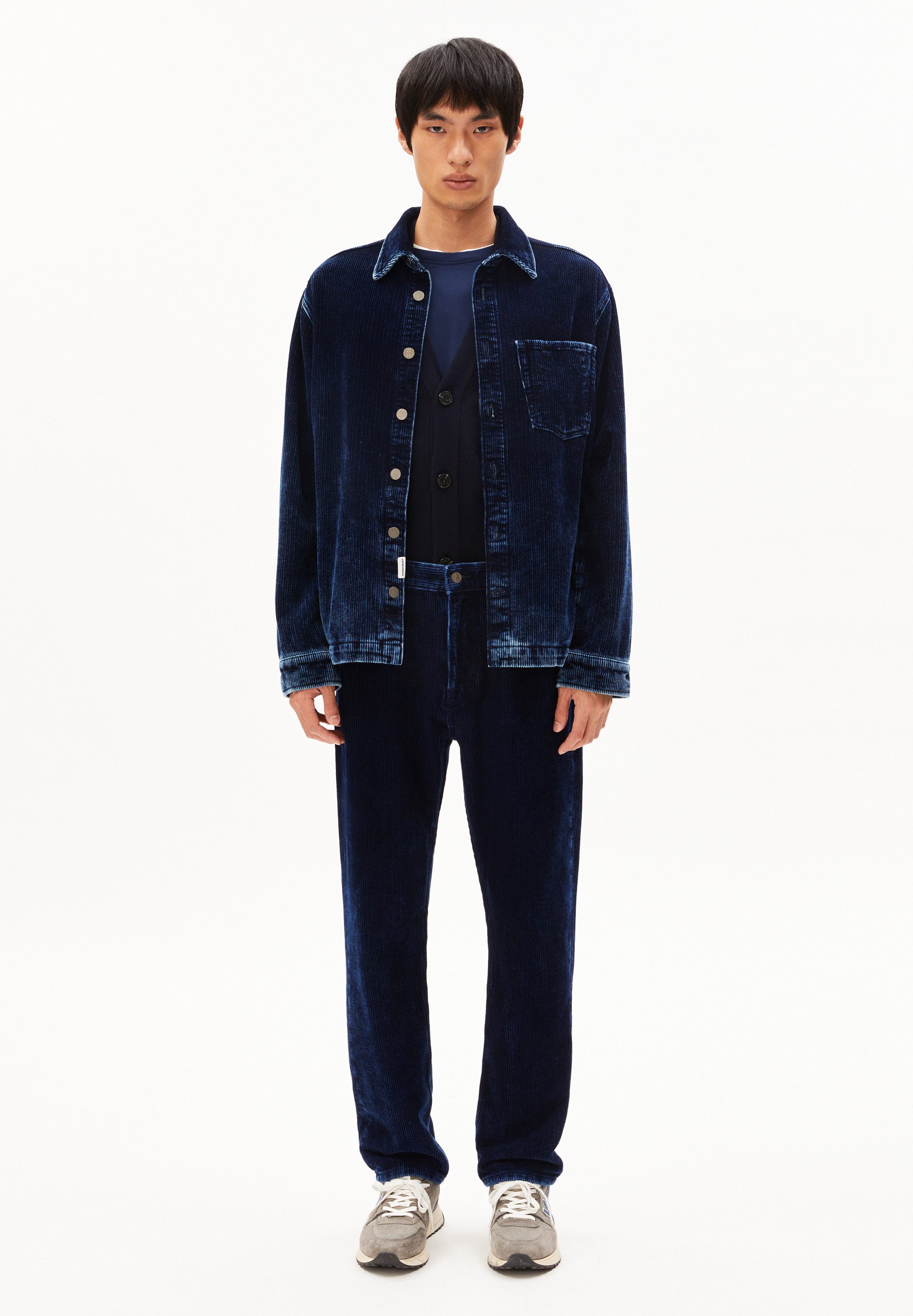 Armedangels Stoffhose MAAKX INDIGO CORD Cordhose aus Bio-Baumwolle (Relaxed günstig online kaufen
