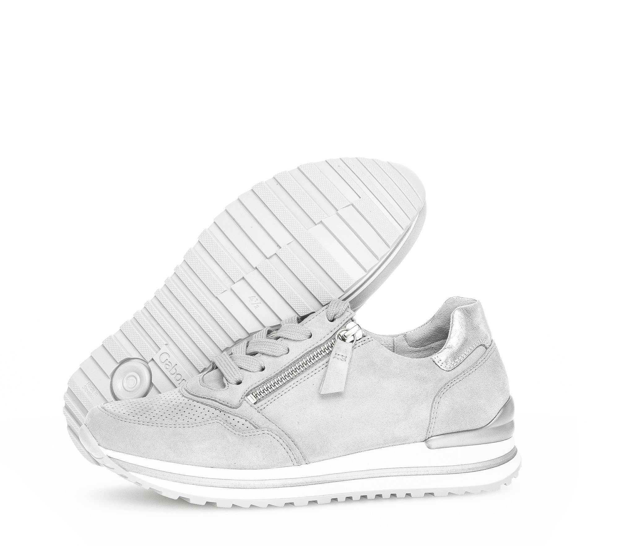 Sneaker Grau (light-grey/silber) Gabor