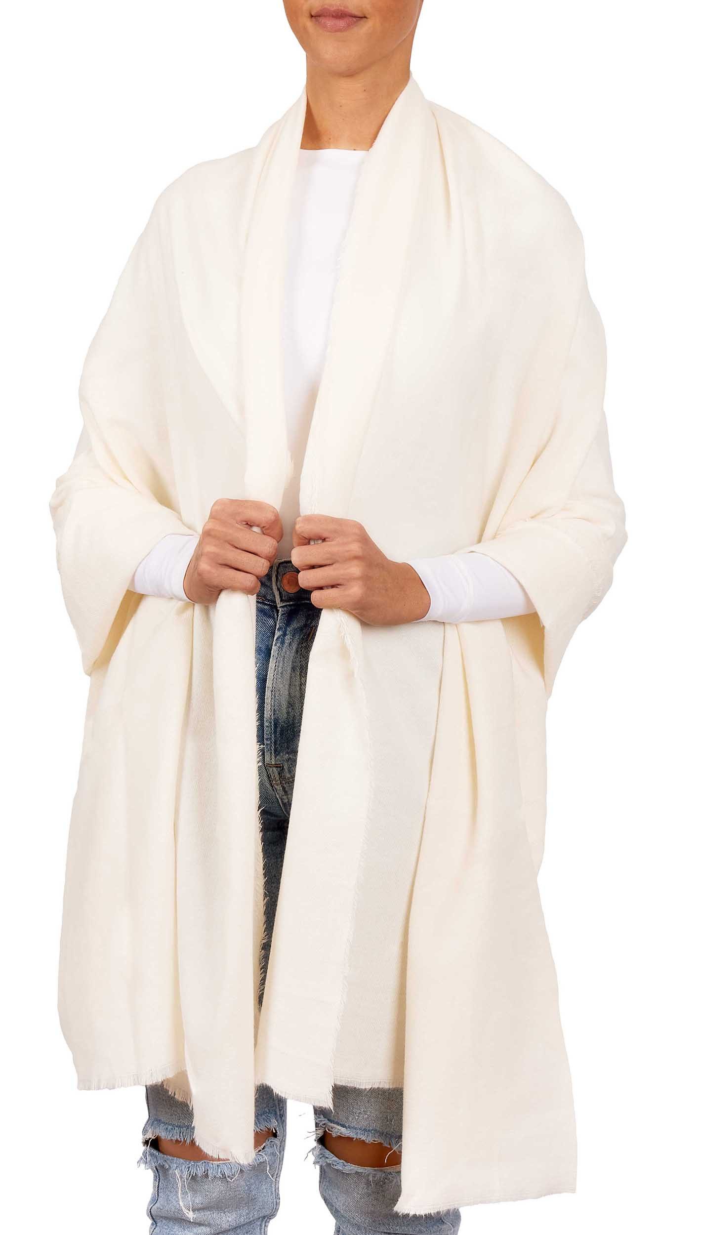 BRUBAKER Schal Cashmirillo - Übergroßer Schal für Damen und Herren, (100 x 200 cm - Warm und Kuschelig, 1-St. Deckenschal für Herbst/Winter), Winterschal für weiches Kaschmir-Gefühl - Unifarben