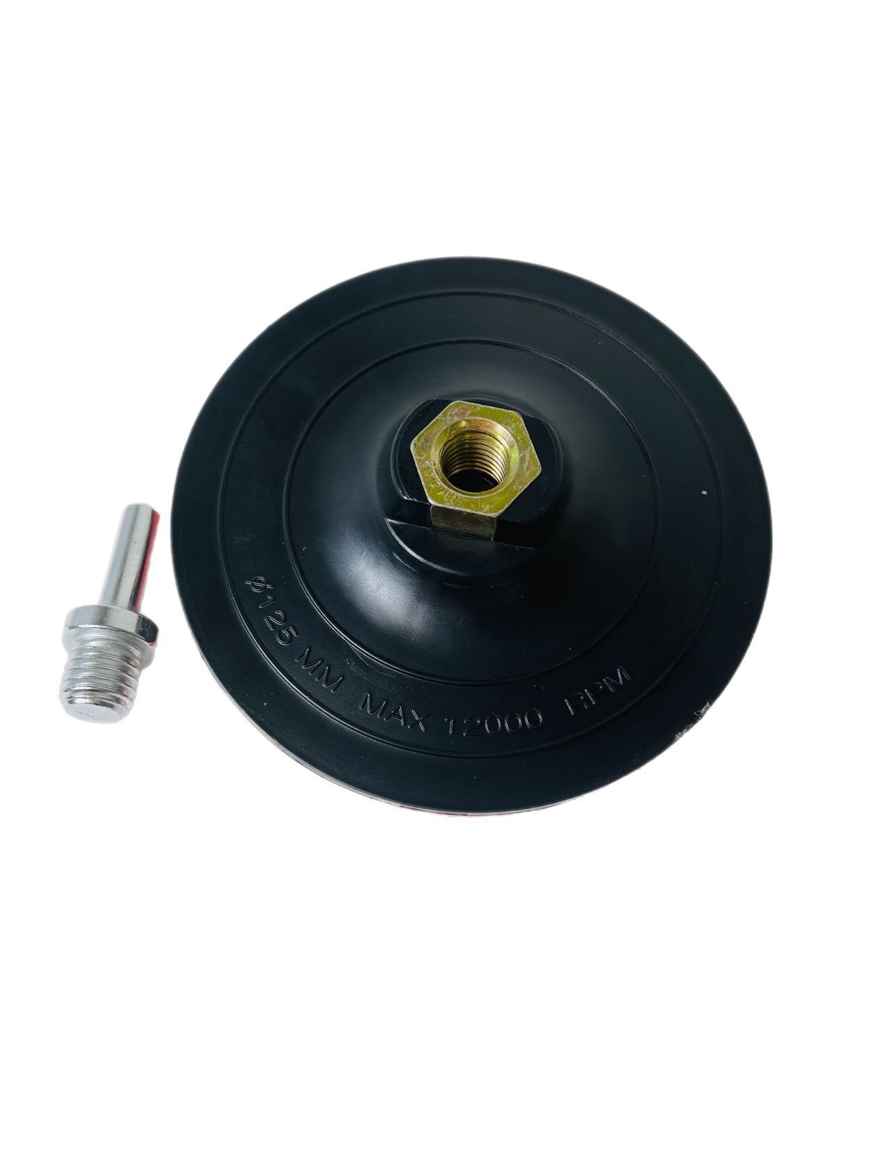Thumbnail - VaGo-Tools Stützteller Schleifteller Stützteller 125mm Klett Spanndorn 1x