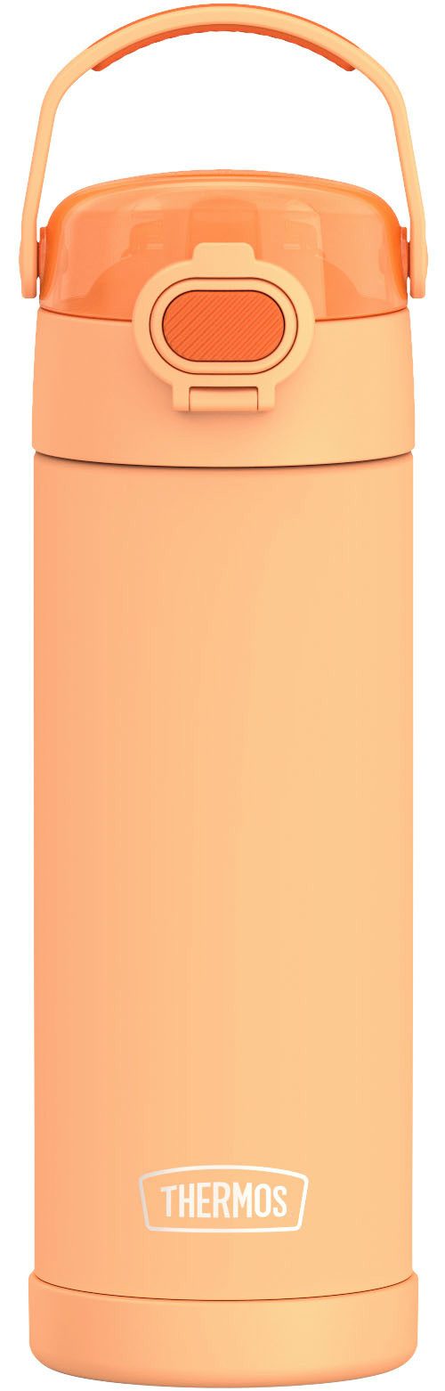 THERMOS Isolierflasche FUNTAINER Water Bottle, doppelwandiger Edelstahl, spülmaschinenfest, 0,47l, 12h kalt, mit dichschließendem Push Button Lid