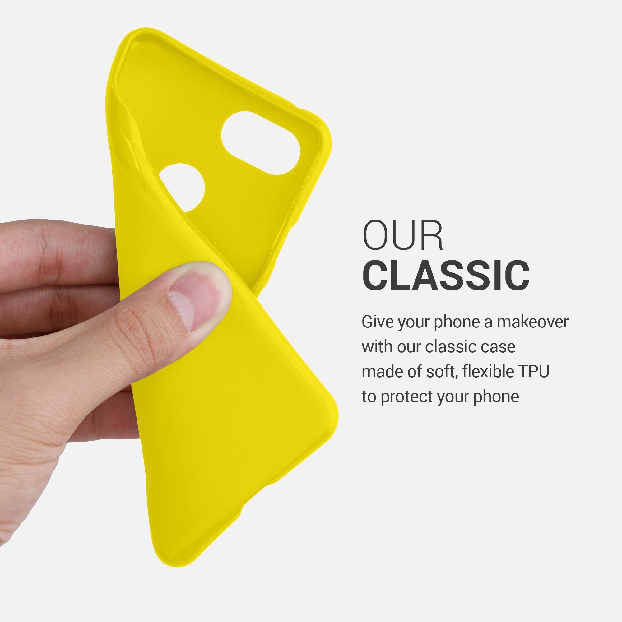 kwmobile Handyhülle Hülle für Google Pixel 3, Hülle Silikon - Soft Handyhülle - Handy Case Cover