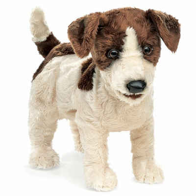 Folkmanis Handpuppen Handpuppe »Folkmanis Handpuppe Hund, Jack Russell Terrier 2848« (Packung)