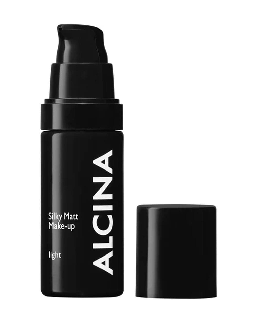 Make-up ALCINA Silky Matt light Make up für ebenmäßigen Teint 30 ml