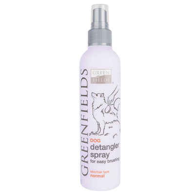 Greenfields Fellpflege Greenfields Entfilzungsspray (Detangler), 250.0 ml, (1-St), Die Duftstoffe sind frei von Allergene