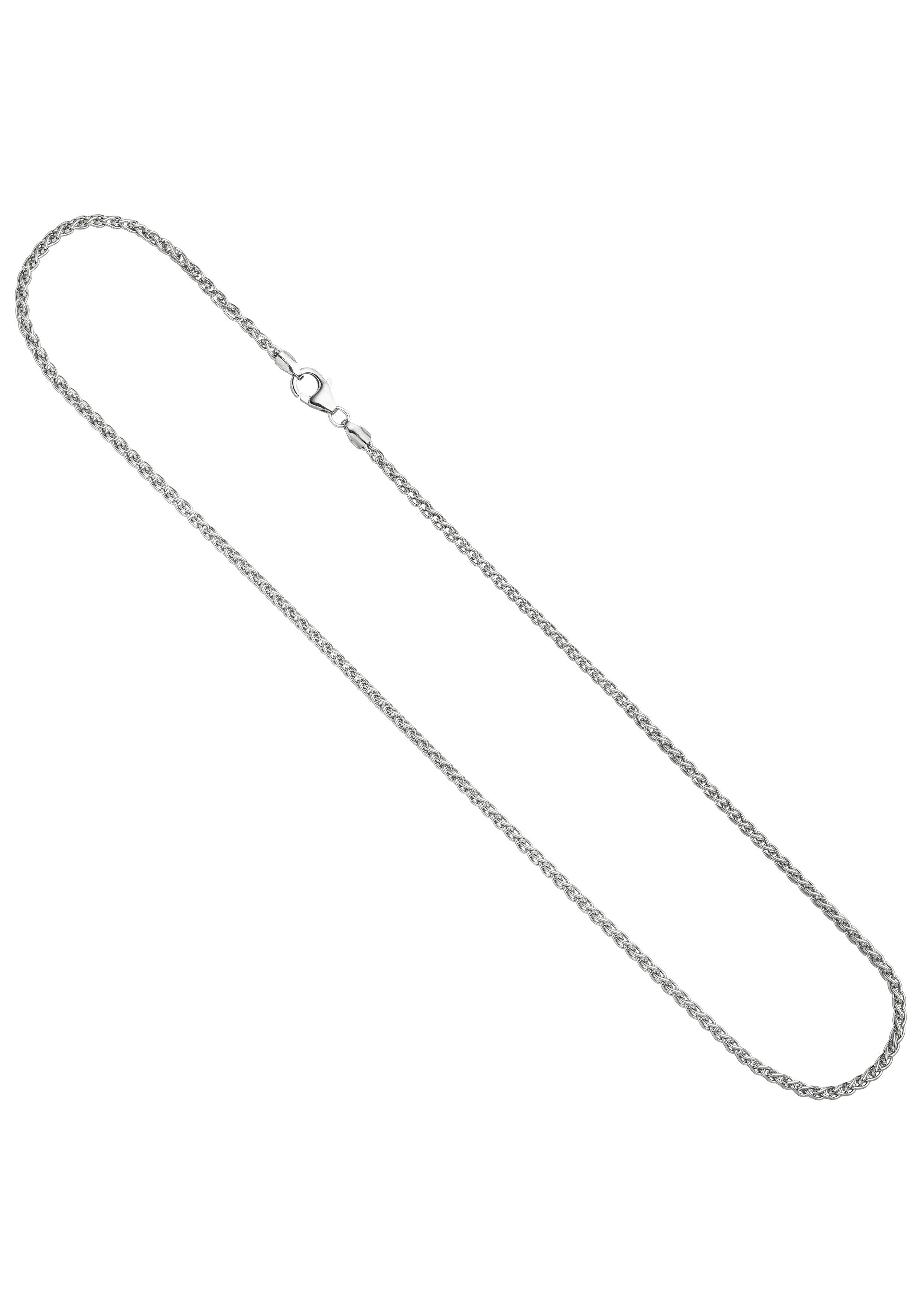 JOBO Silberkette, Zopfkette 925 Silber 5...