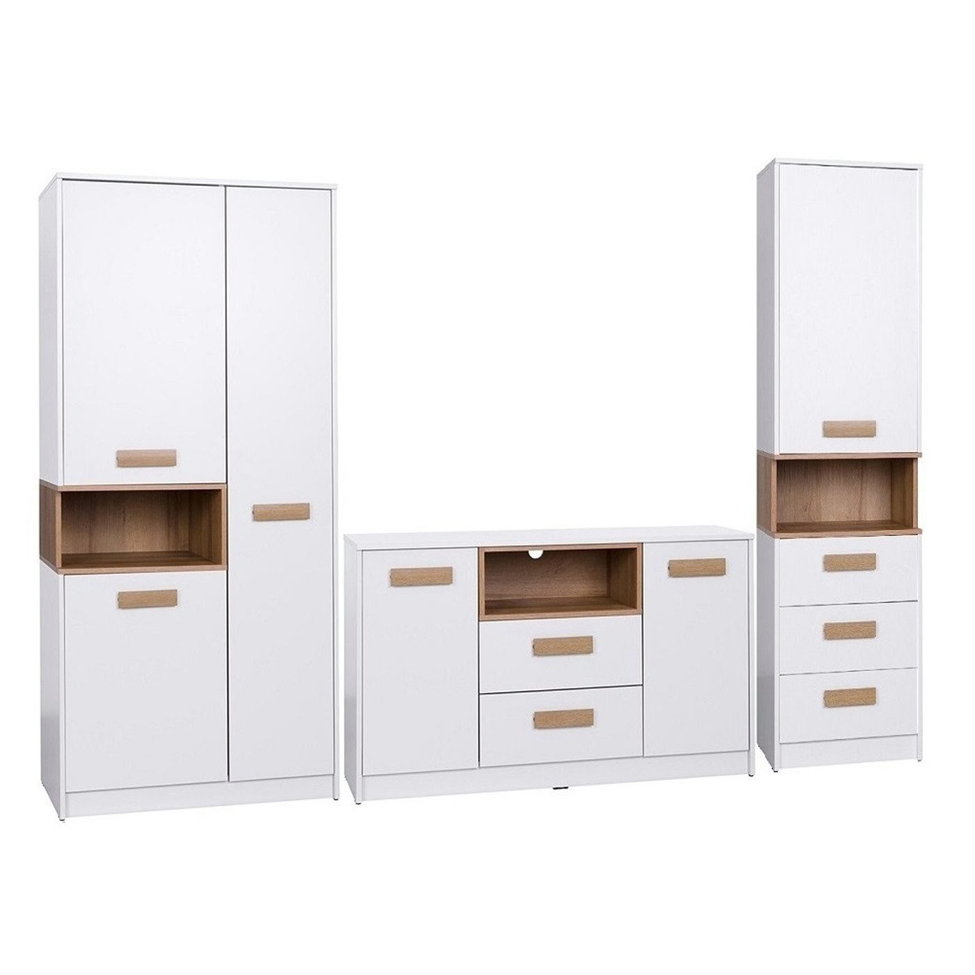 Marmex Möbel Jugendzimmer-Set Grant SET D, (3-tlg), Soft-Close-Funktion