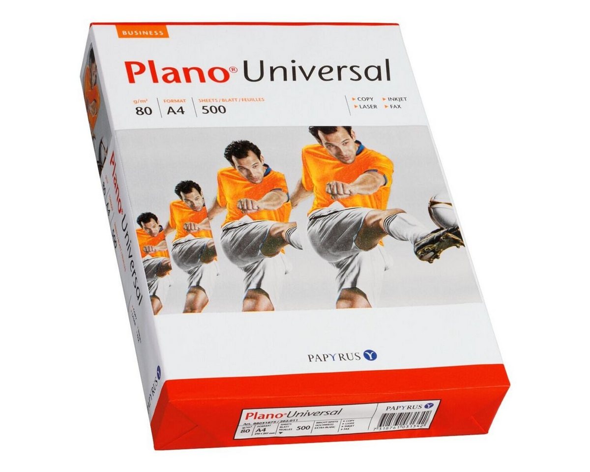 Thumbnail - PLANO Druckerpapier Universal, Format DIN A4, 80 g/m², 146 CIE, 500 Blatt