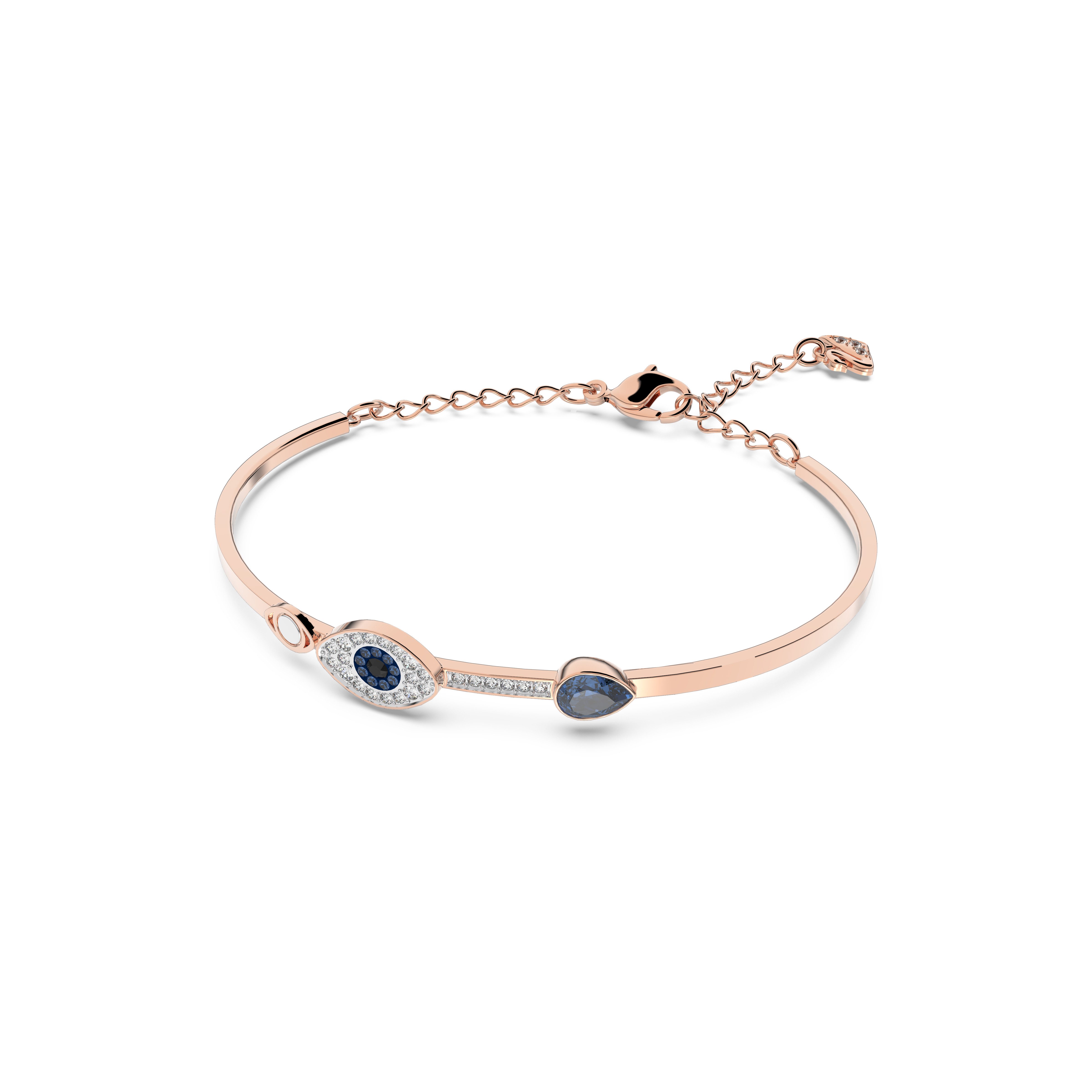 Swarovski Armreif Symbolica Böser Blick magisches Auge, mit Swarovski® Kristall