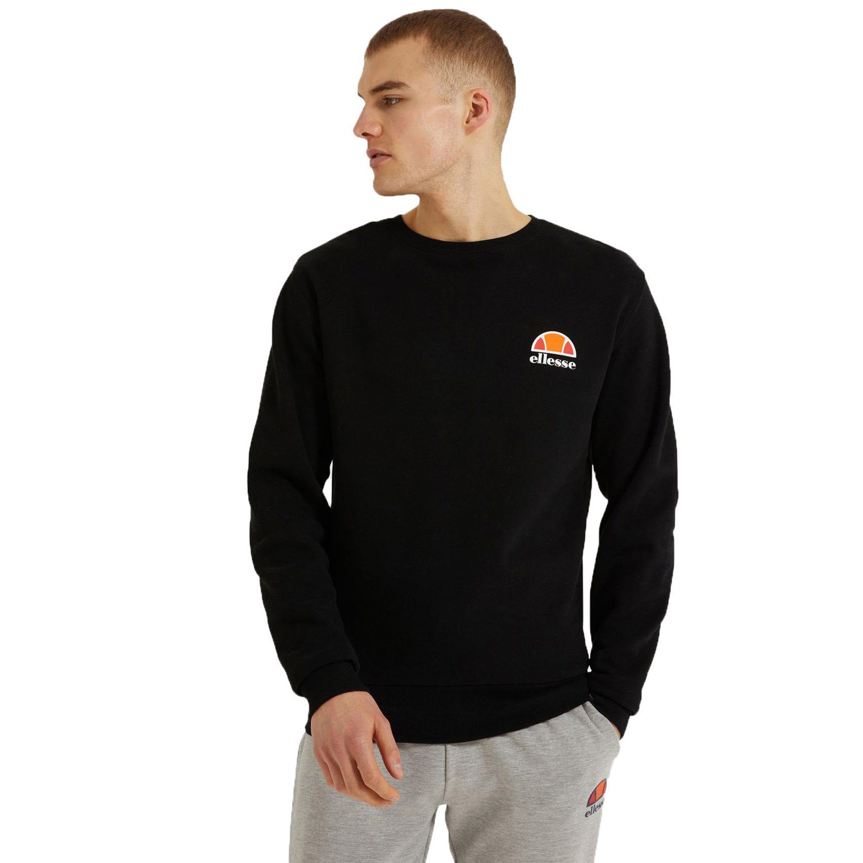 (1-tlg) Sweater Diveria Ellesse schwarz