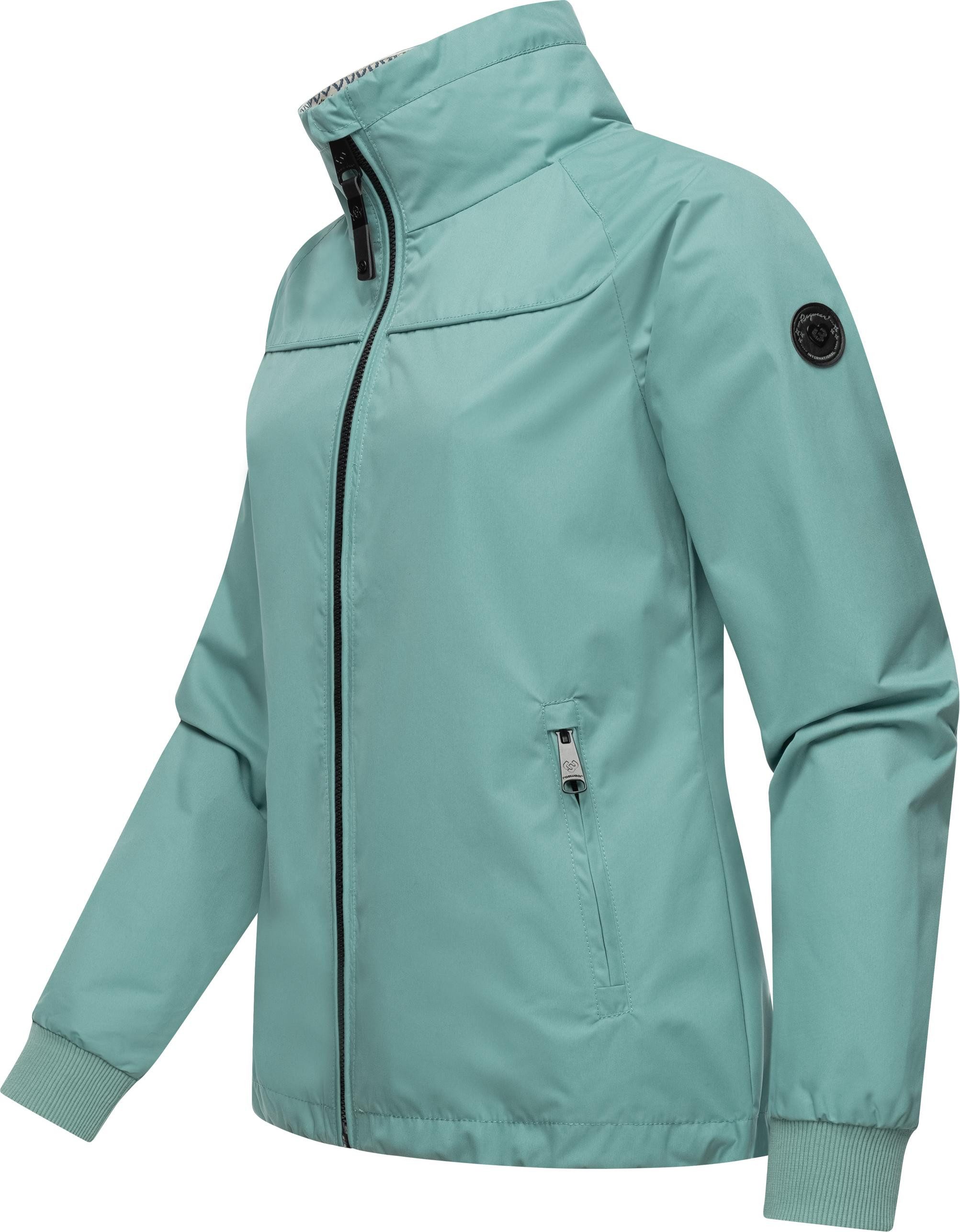 Ragwear Outdoorjacke Apola Wasserdichte Damen Übergangsjacke mit hohem Krag günstig online kaufen