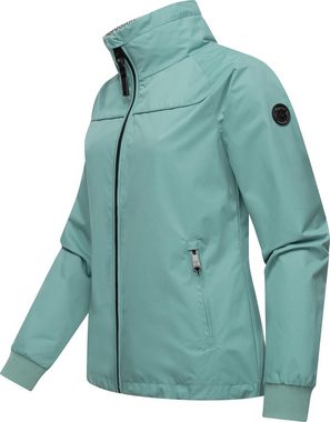 Ragwear Outdoorjacke Apola stylische Damen Übergangsjacke mit hohem Kragen