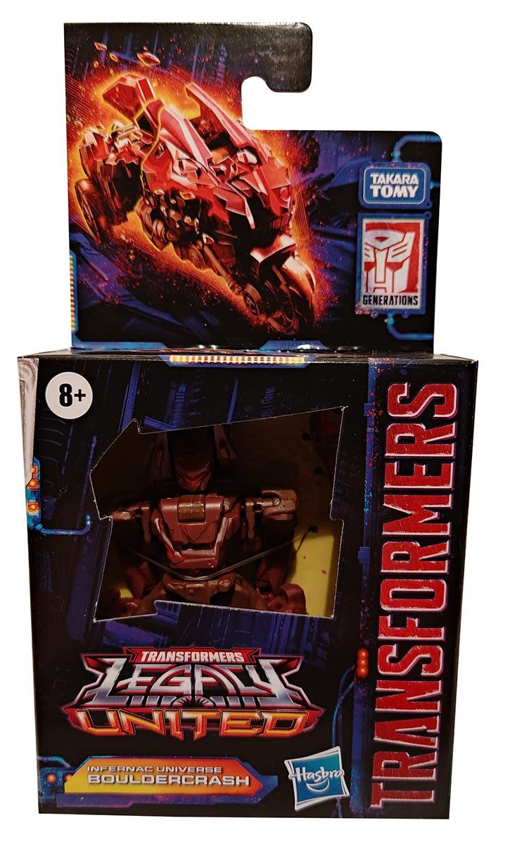 Transformers Actionfigur Transformers Legacy United Core Infernac Universe Bouldercrash Figur