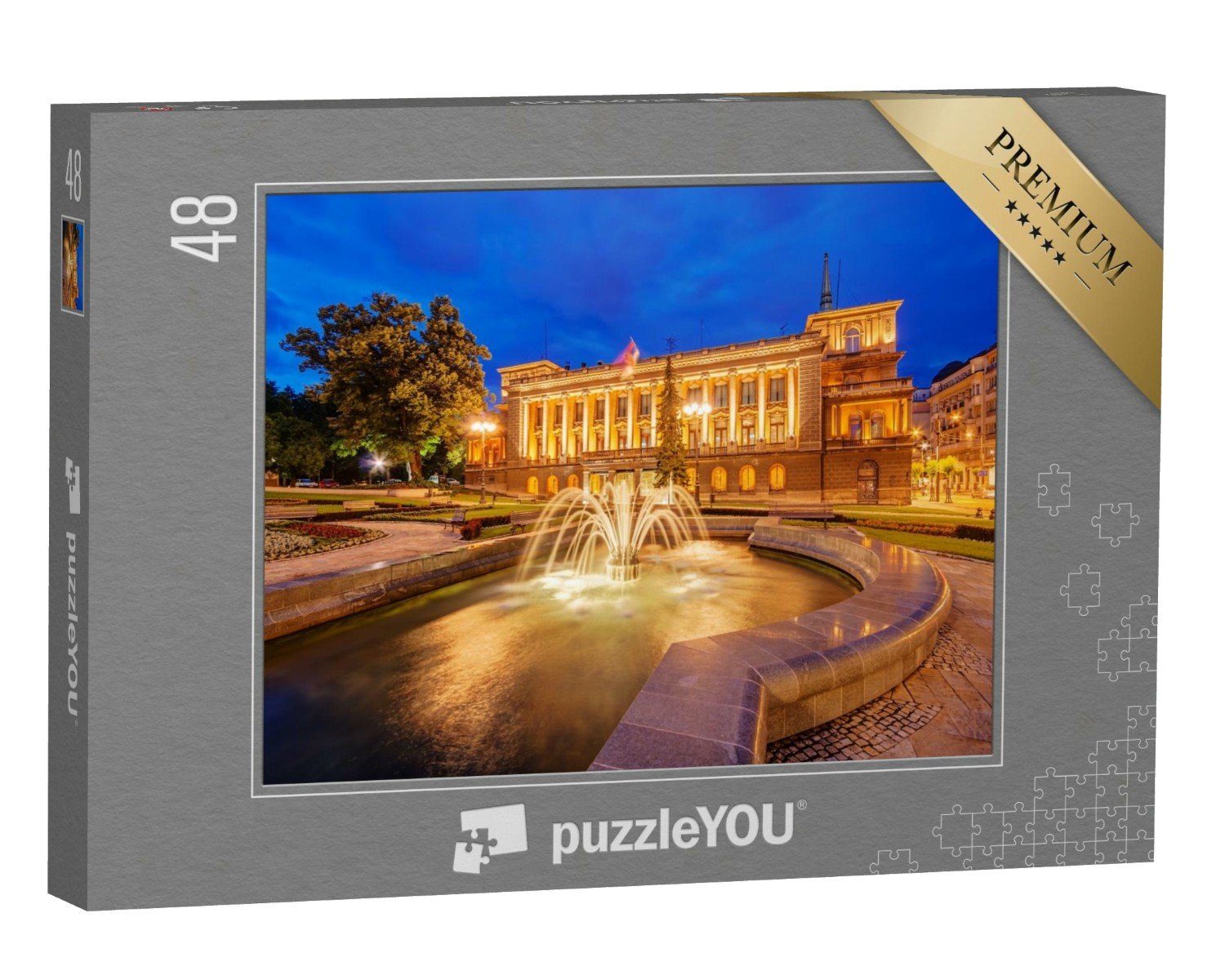 puzzleYOU Puzzle Belgrad, Serbien, 48 Puzzleteile, puzzleYOU-Kollektionen Weitere Europa-Motive