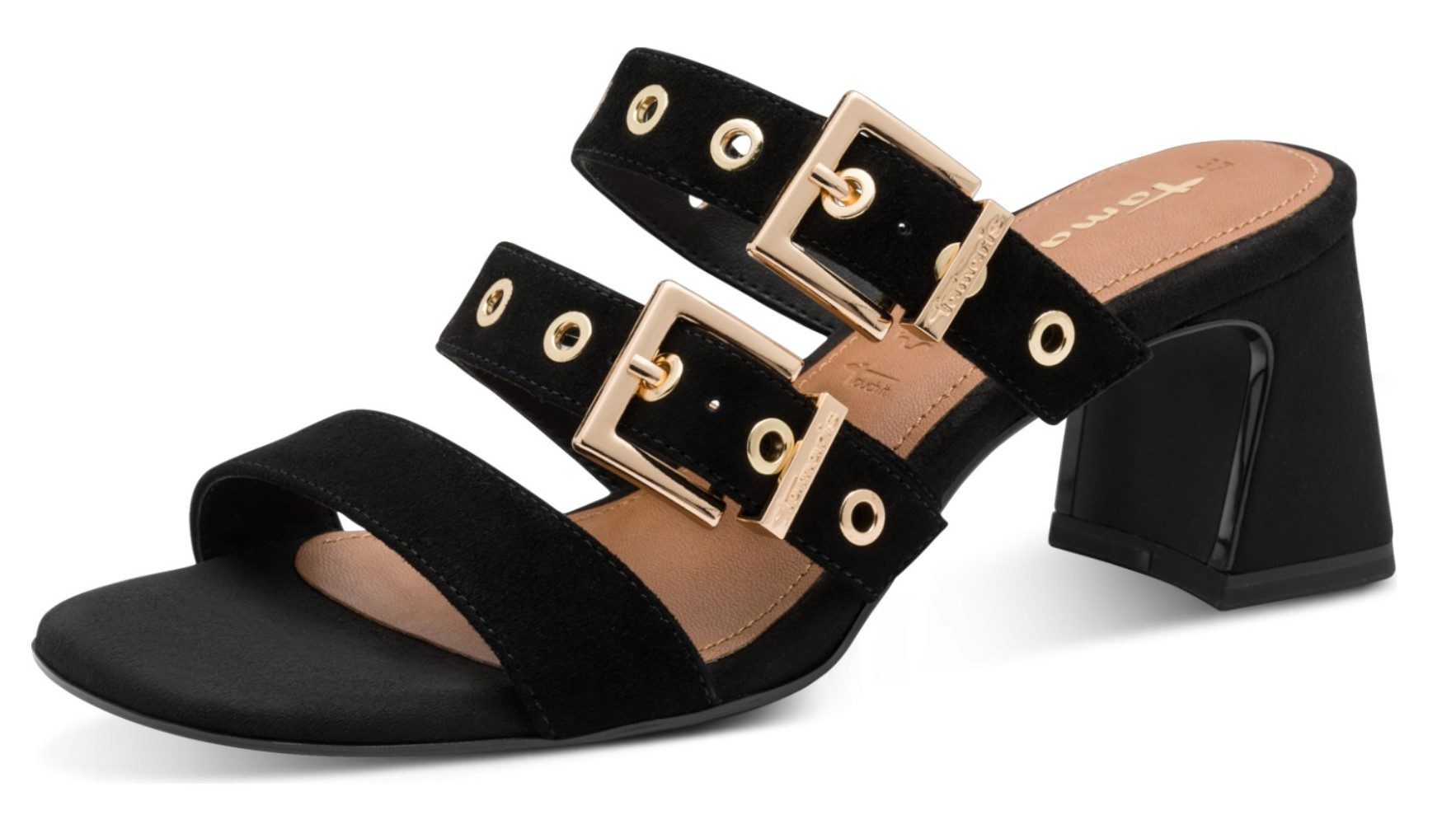1-27222-46 001 Black Sandale