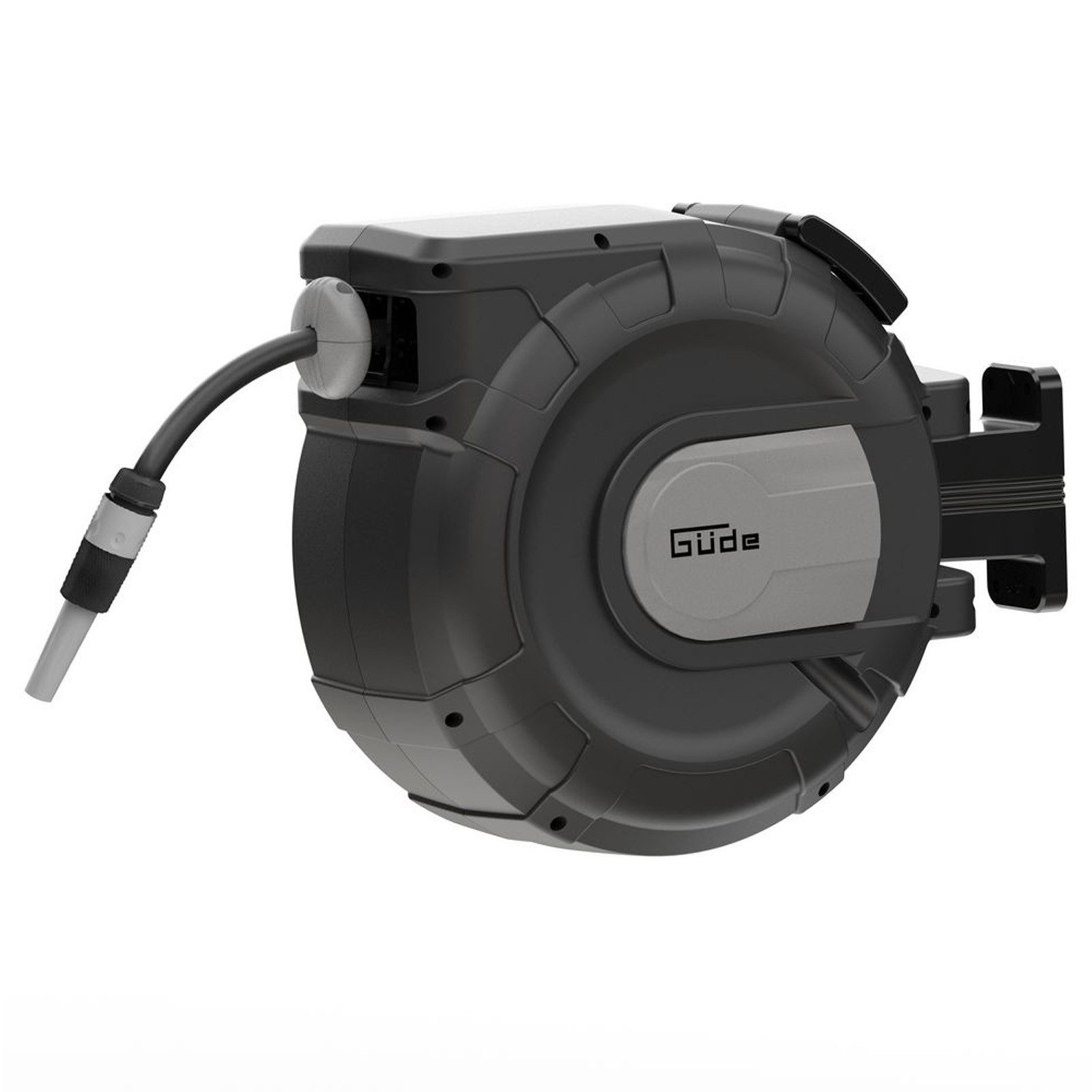 Güde Schlauchaufroller Automatik Schlauchtrommel 20-2-2 1/2 Schnellverschlusskupplung, inkl. 20m Schlauch,schwenkbar