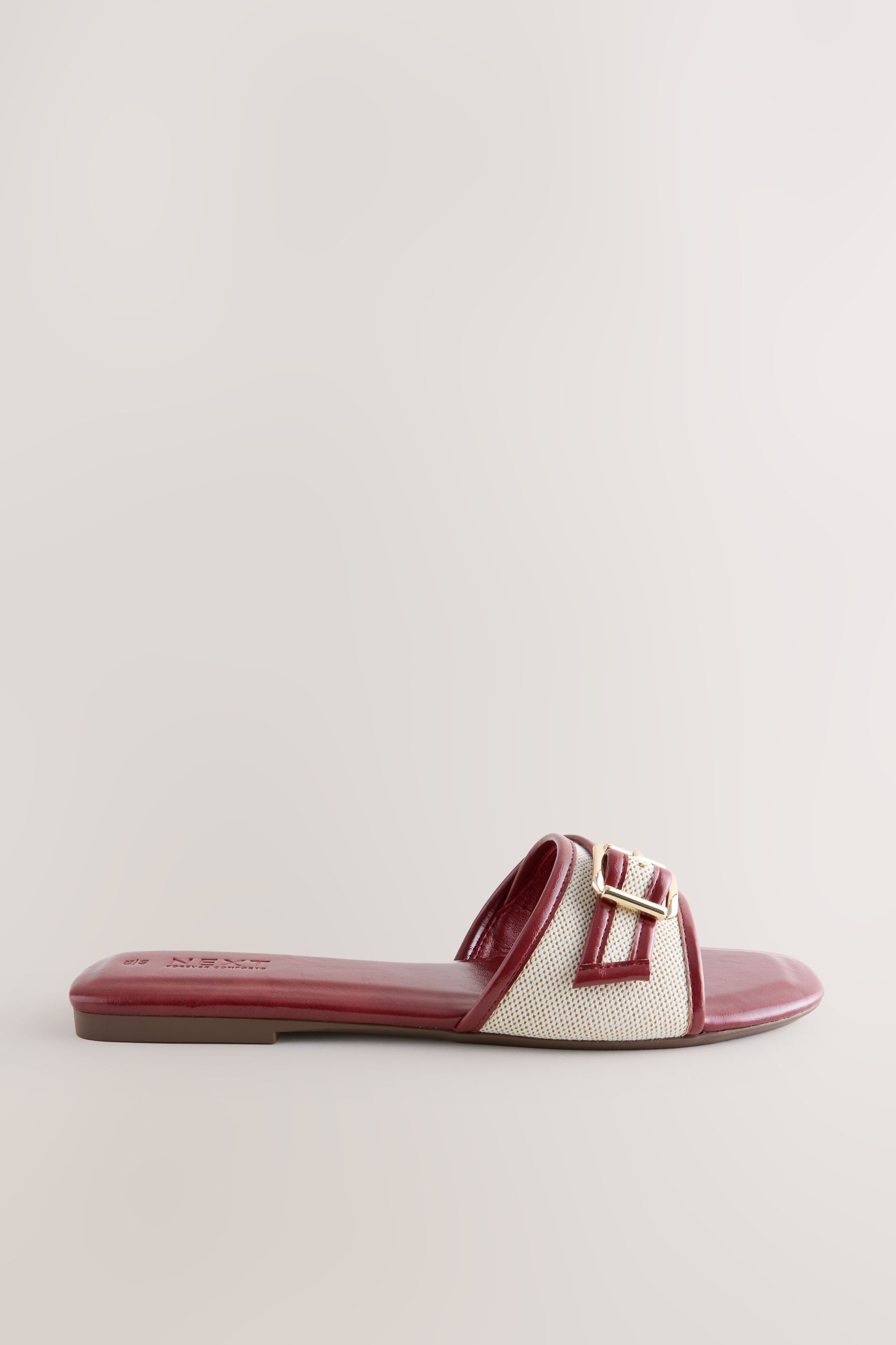 Next Forever Comfort® Pantoletten mit Schnallendetail Sandale