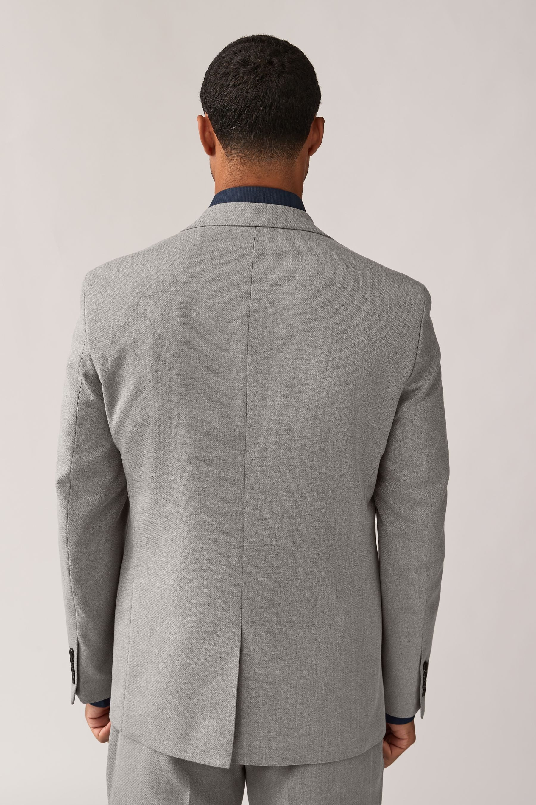 Next Baukastensakko Baukasten-Anzugsakko im Regular-Fit mit Textur (1-tlg) günstig online kaufen