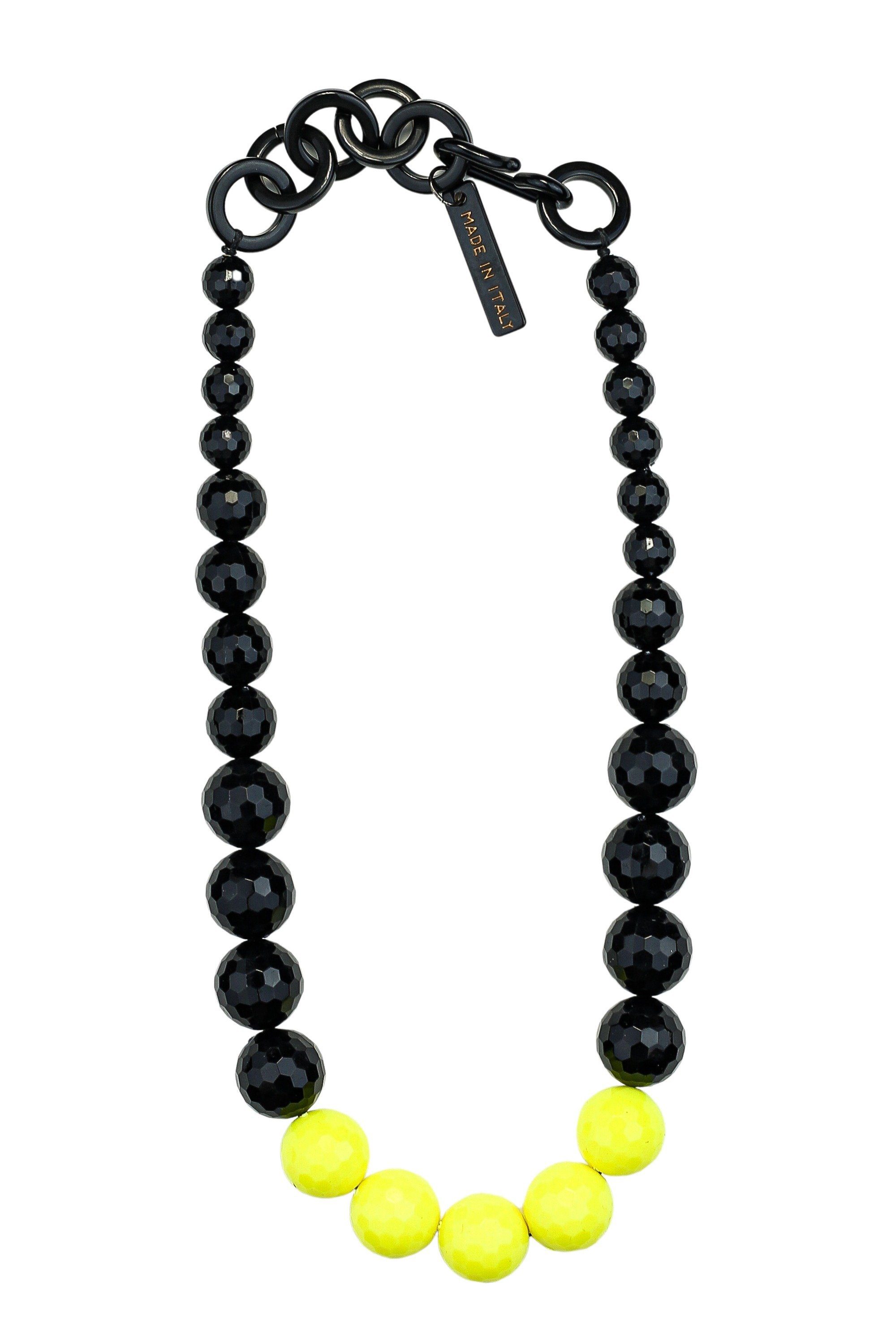 COLLEZIONE ALESSANDRO Kette mit Anhänger Alma, aus Polyesterperlen