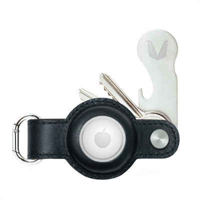 MAGATI Schlüsseltasche Airgonizer Schlüsseletui aus Echtleder für 1-7 Schlüssel (kompatibel mit Apple Airtag Tracker), inkl. Schlüsselfundservice & Einkaufswagenlöser