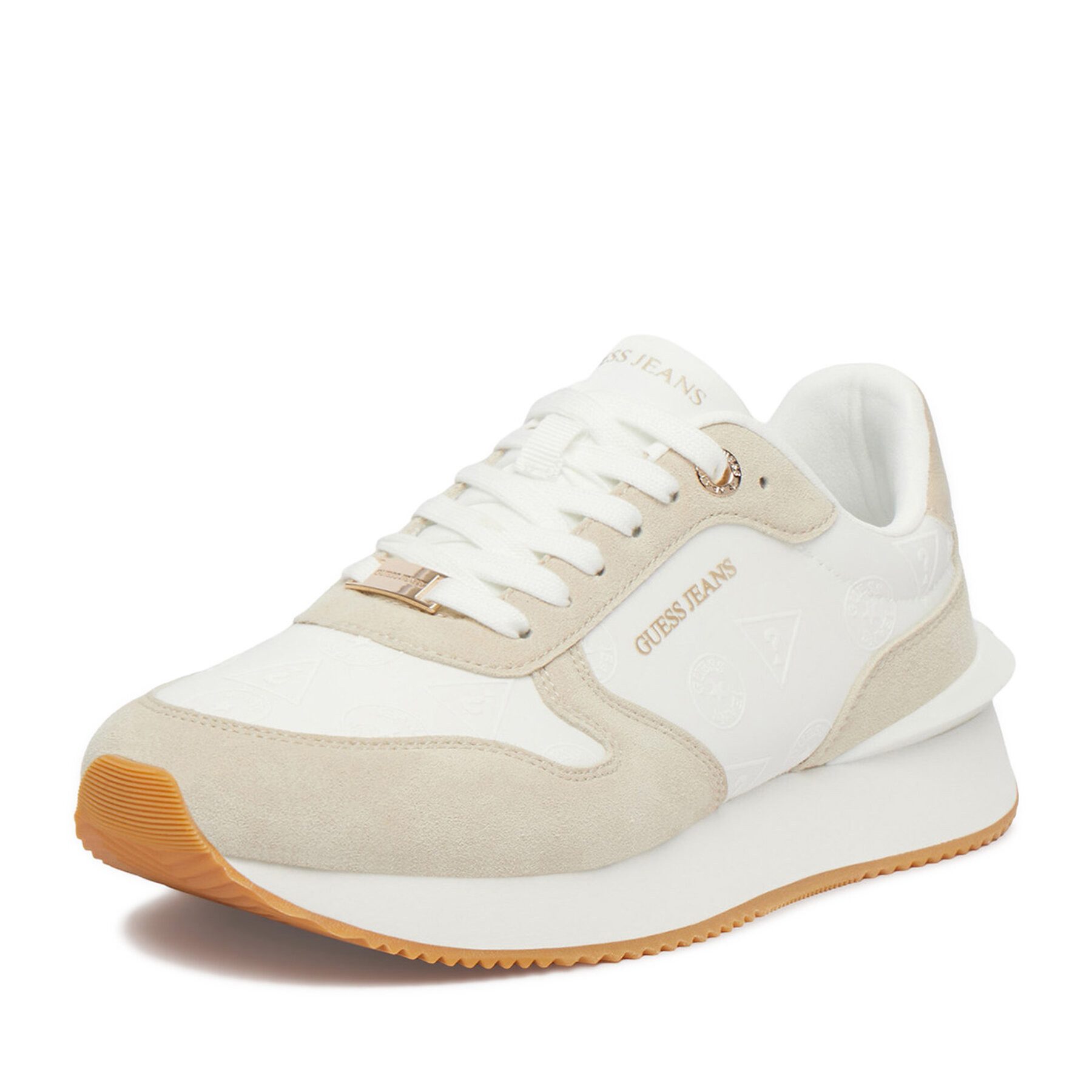 GUESS JEANS Guess Jeans Damen-Sneaker Weiß Sneaker – Bild 3 von 4