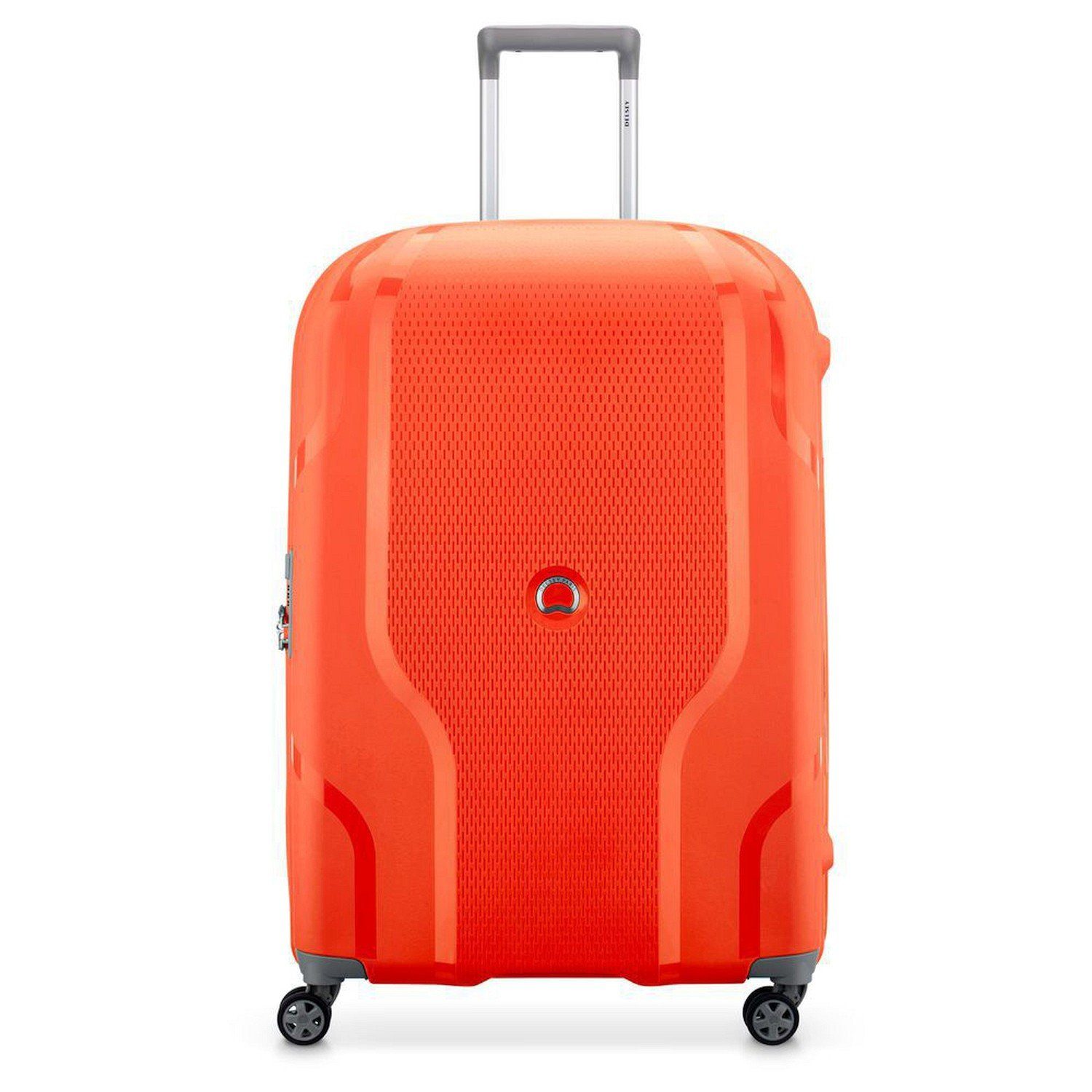 Delsey Trolley Clavel - 4-Rollen-Trolley L 76 cm, 4 Rollen orange/rot | Koffer