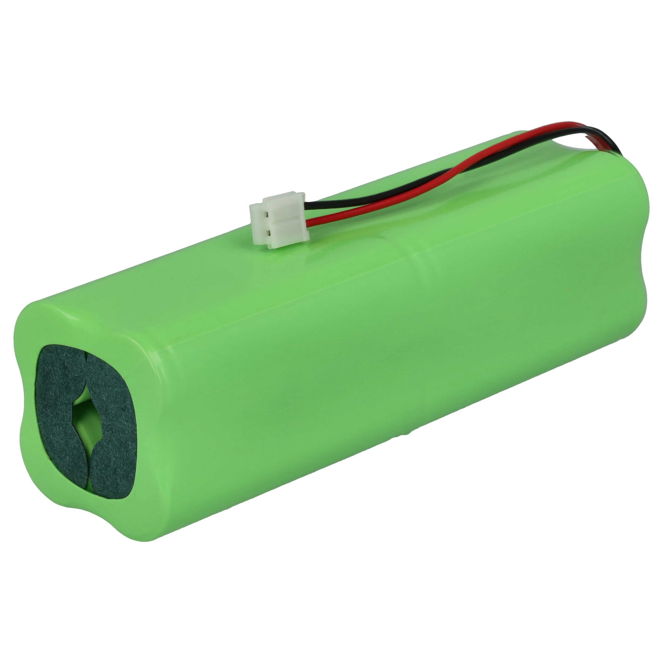vhbw Akku Ersatz für Spektrum JRPB5011, JR-2, SPM9521, JR-2S, JR-A, JR2, Drohnen-Akku Akku NiMH 2000 mAh (9,6 V, 2 St), Leistungsfähige Austausch-Akkus für den Controller Ihrer Drohne