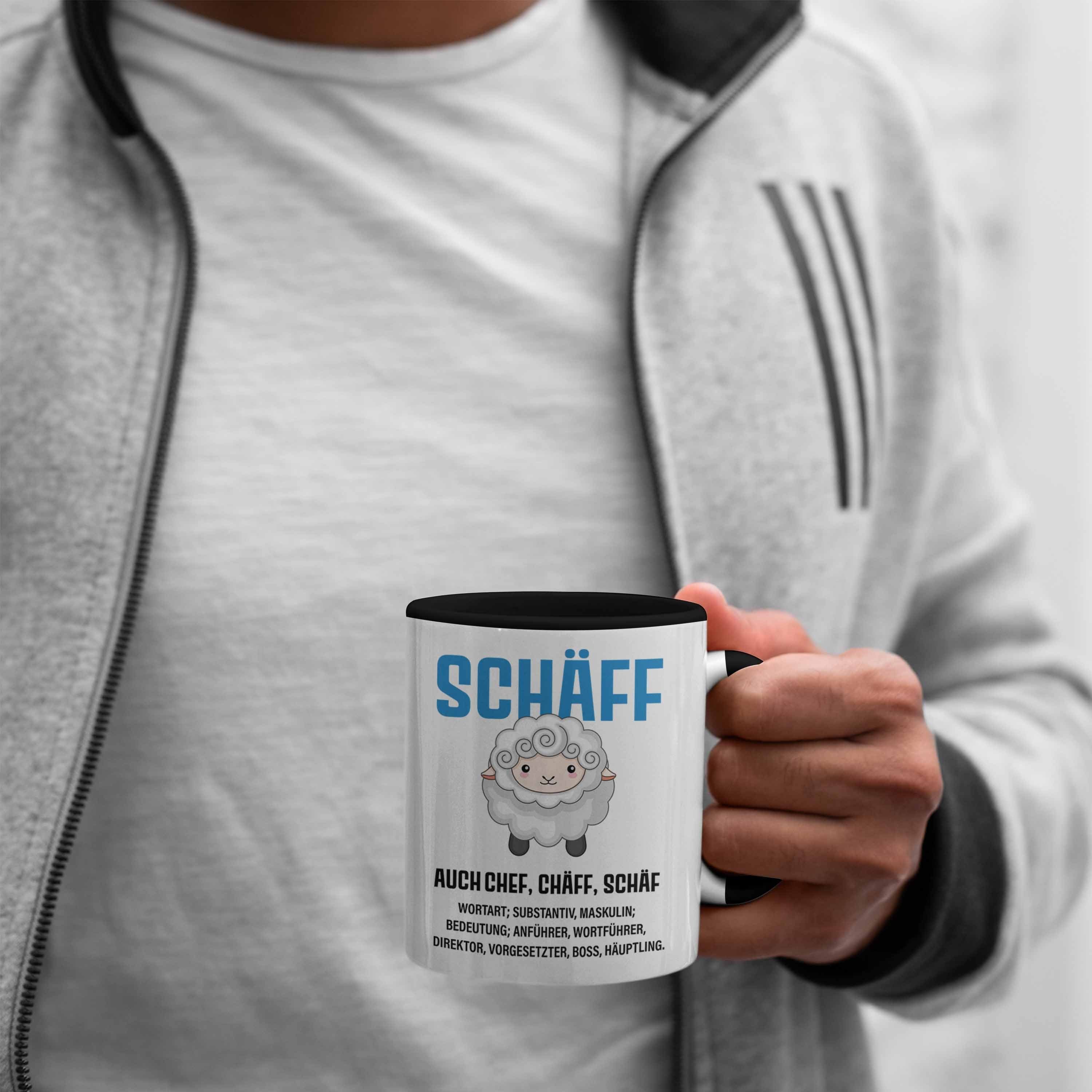 - Trendation Abschied Tasse Lustig Geschenke Geschenkidee Spruch Trendation Chef Schwarz Tasse Kaffeetasse