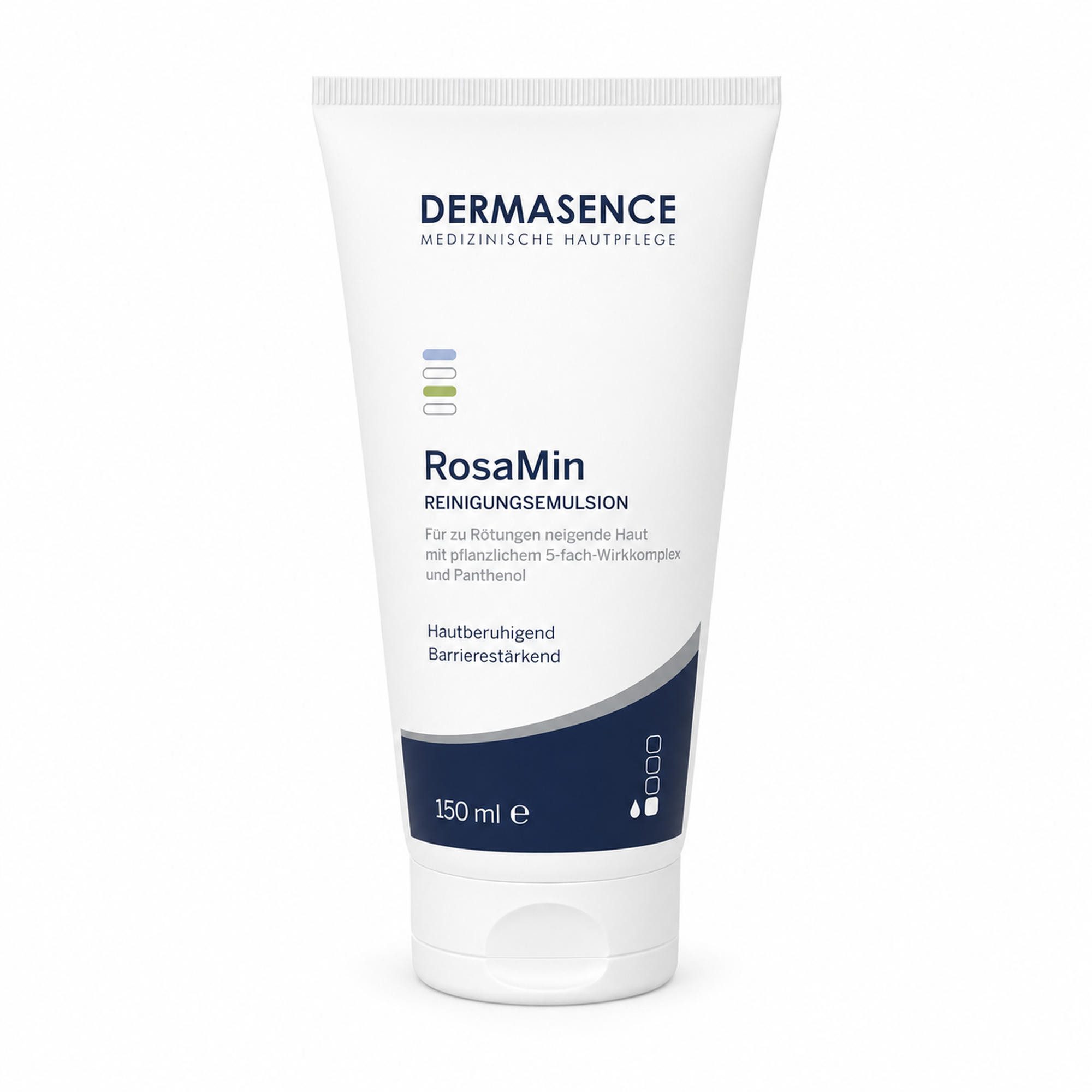 Dermasence Gesichtsreinigungsgel DERMASENCE RosaMin Reinigungsemulsion 150ml