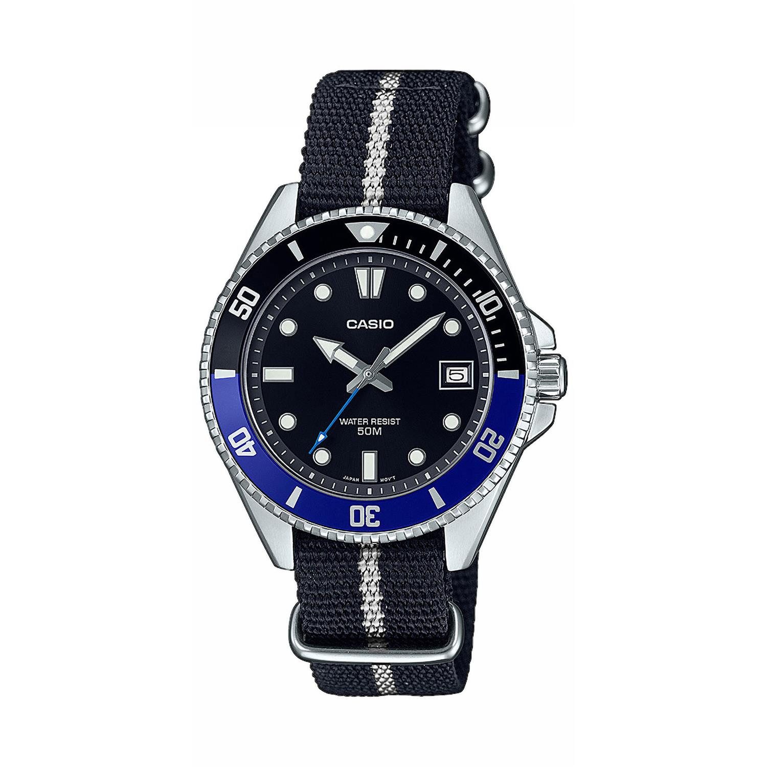 Quarzuhr Casio Kinderarmbanduhr MDV-10C-1A2VEF Edelstahl, Aluminium
