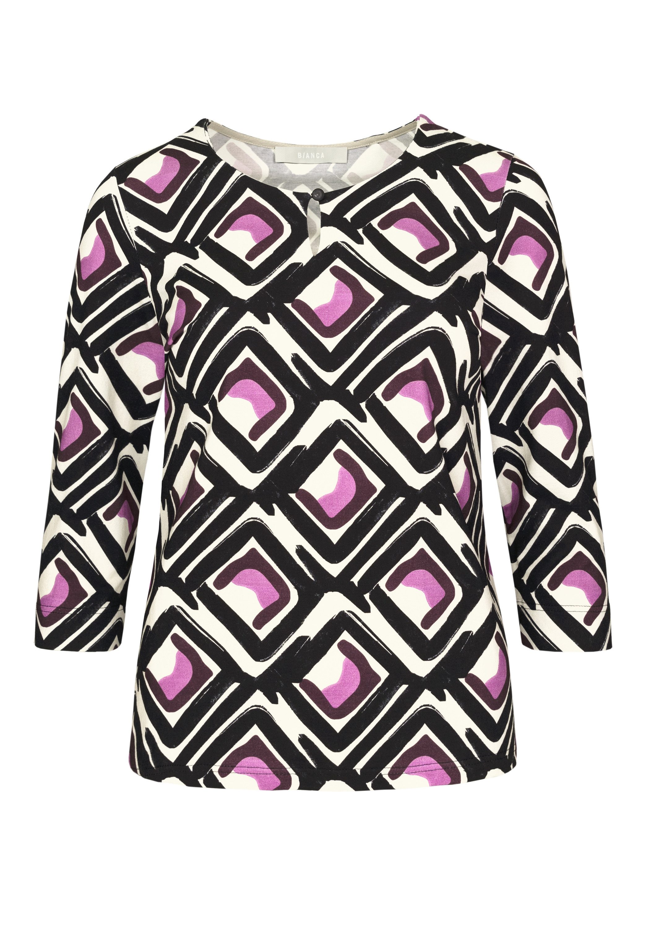 bianca Print-Shirt PAULA mit grafischem Allover-Druck günstig online kaufen