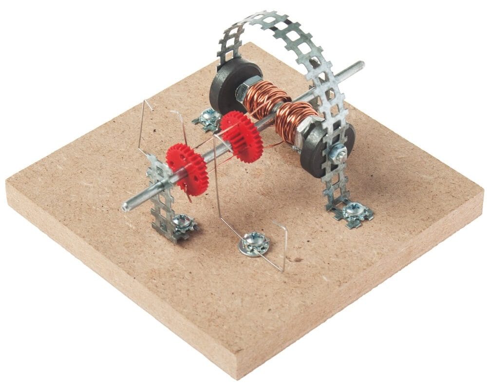 matches21 HOME & HOBBY Elektromotor Bausatz 12 Jahren Holzbaukasten