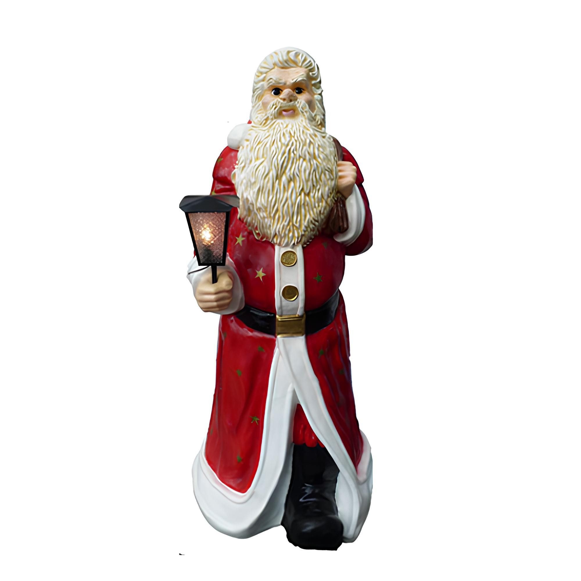 Xlmoebel Weihnachtsfigur Weihnachtsmann-Figur aus hochwertigem Material, detailreich (Skulptur, Skulptur), Hergestellt in Europa