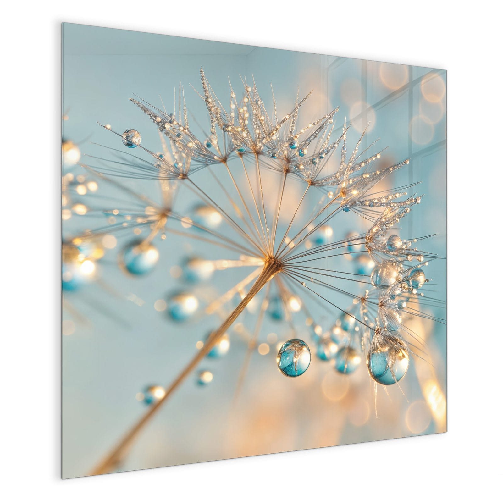 Primedeco Magnettafel Glas Pusteblume Wassertropfen Pinnwand Whiteboard bes günstig online kaufen