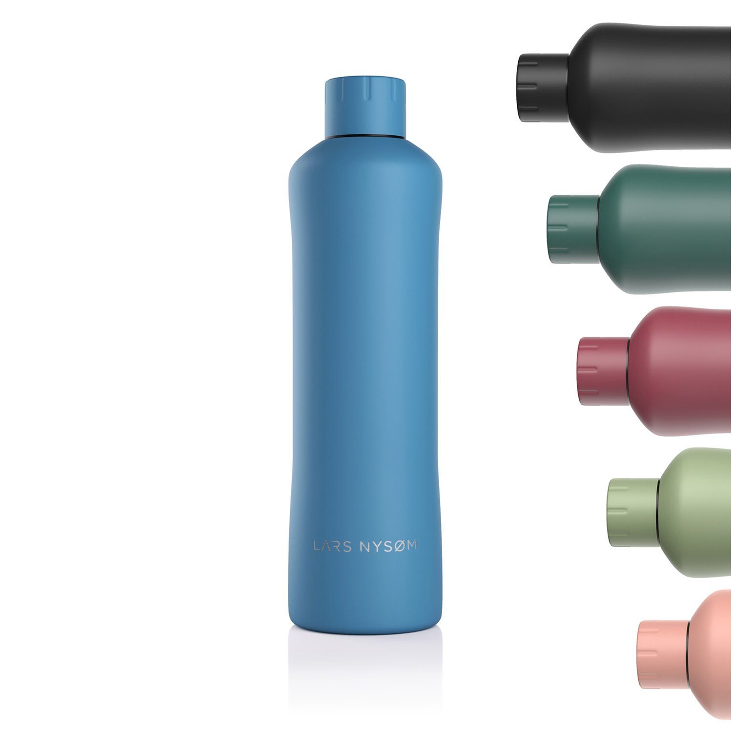 Thermosflasche NYSØM Kohlensäure geeignet Bølge, LARS BPA-Freie Niagara Isolierflasche