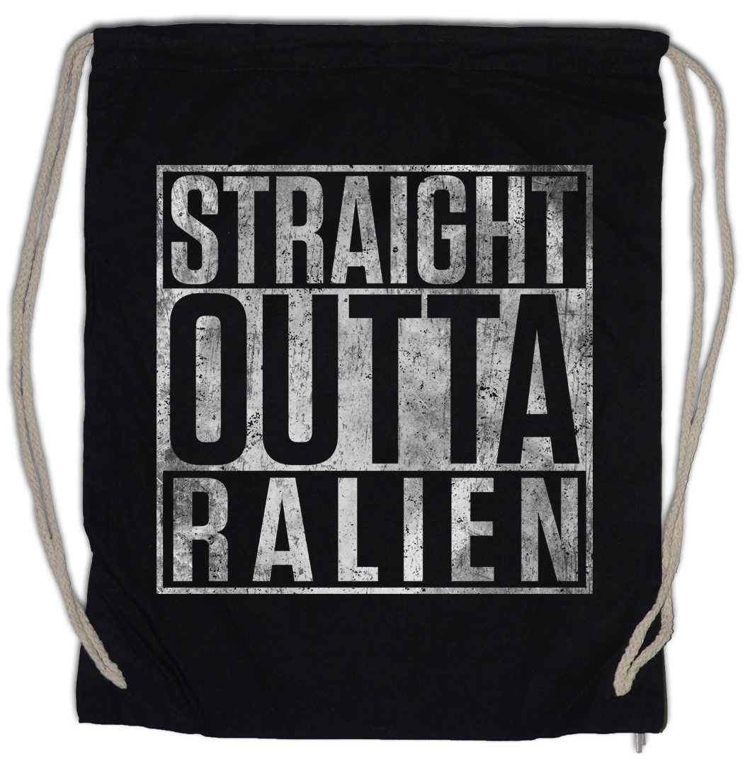 Urban Backwoods Turnbeutel Straight Outta Ralien Turnbeutel The Kingkiller Books Fantasy (1-tlg), Chronicle Kvothe Die Königsmörder