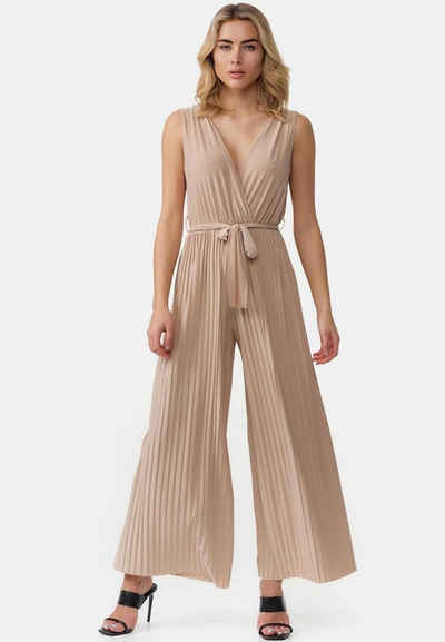 Worldclassca Jumpsuit Worldclassca Jumpsuit Pleated Комбінезони mit Gürtel Ärmellos Sommer